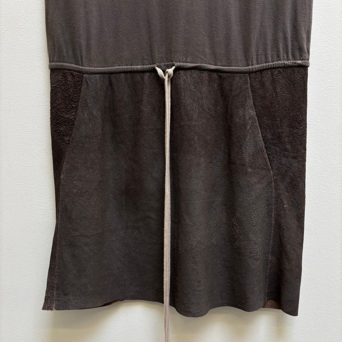 Rick Owens FW10 Rick Owens “LIMO” Leather Patch Dress Size XS / US 0-2 / IT 36-38 - 4 Thumbnail