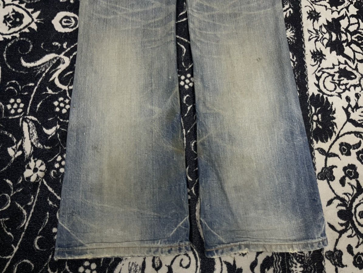 Edwin 90s OG EDWIN 512 RV DISTRESSED JEANS FLARE Size US 30 / EU 46 - 14 Thumbnail