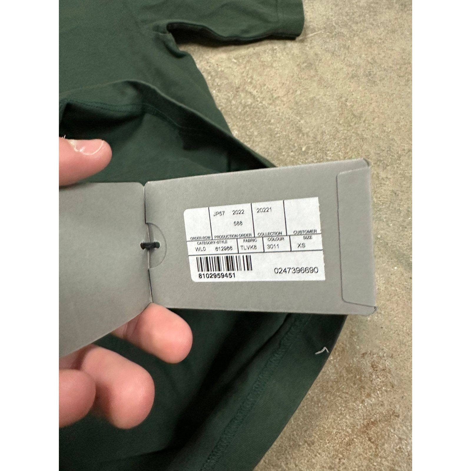 Balenciaga Balenciaga Tee Dark Green Dallas New XS With Tags Size US XS / EU 42 / 0 - 3 Thumbnail
