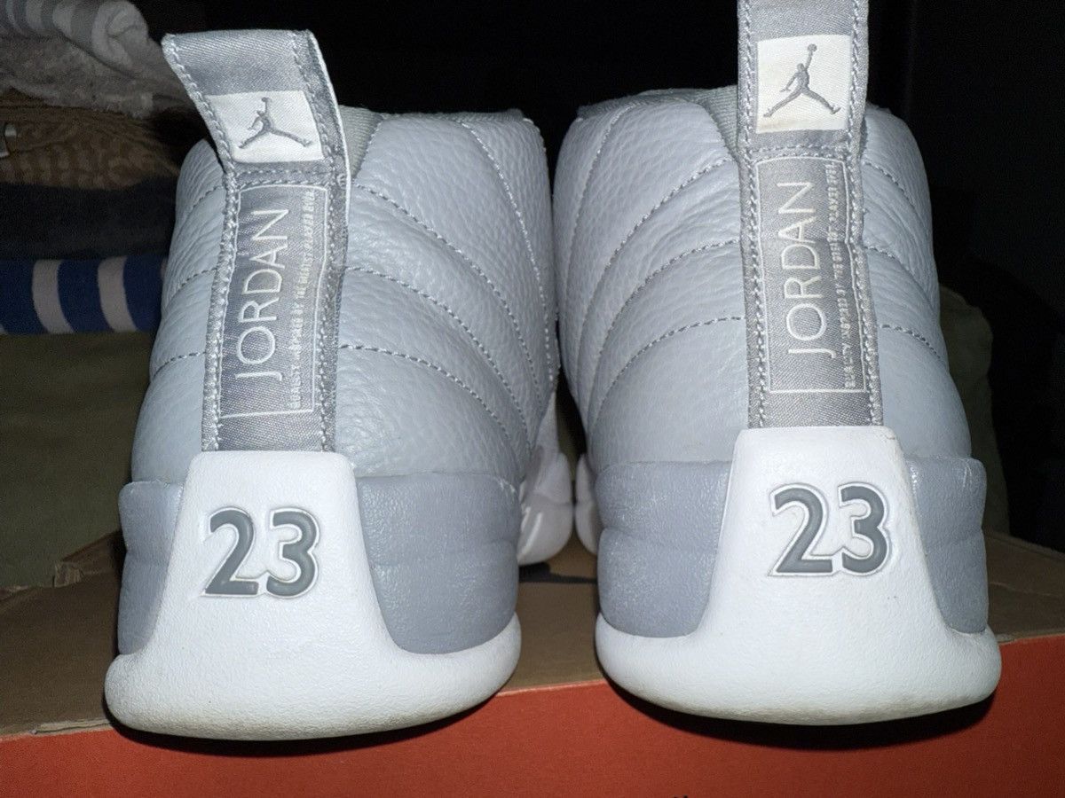 Jordan Brand Air Jordan 12 Stealth Retro cool grey OG Box size 10.5 EXC! Size US 10.5 / EU 43-44 - 9 Thumbnail