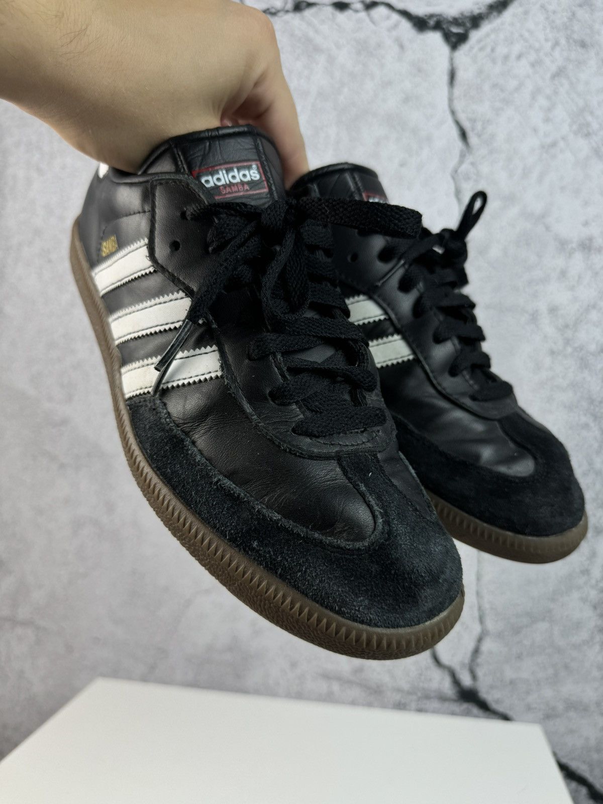 Adidas ADIDAS SAMBA OG BLACK US 9 1/2 l Size US 9.5 / EU 42-43 - 5 Thumbnail