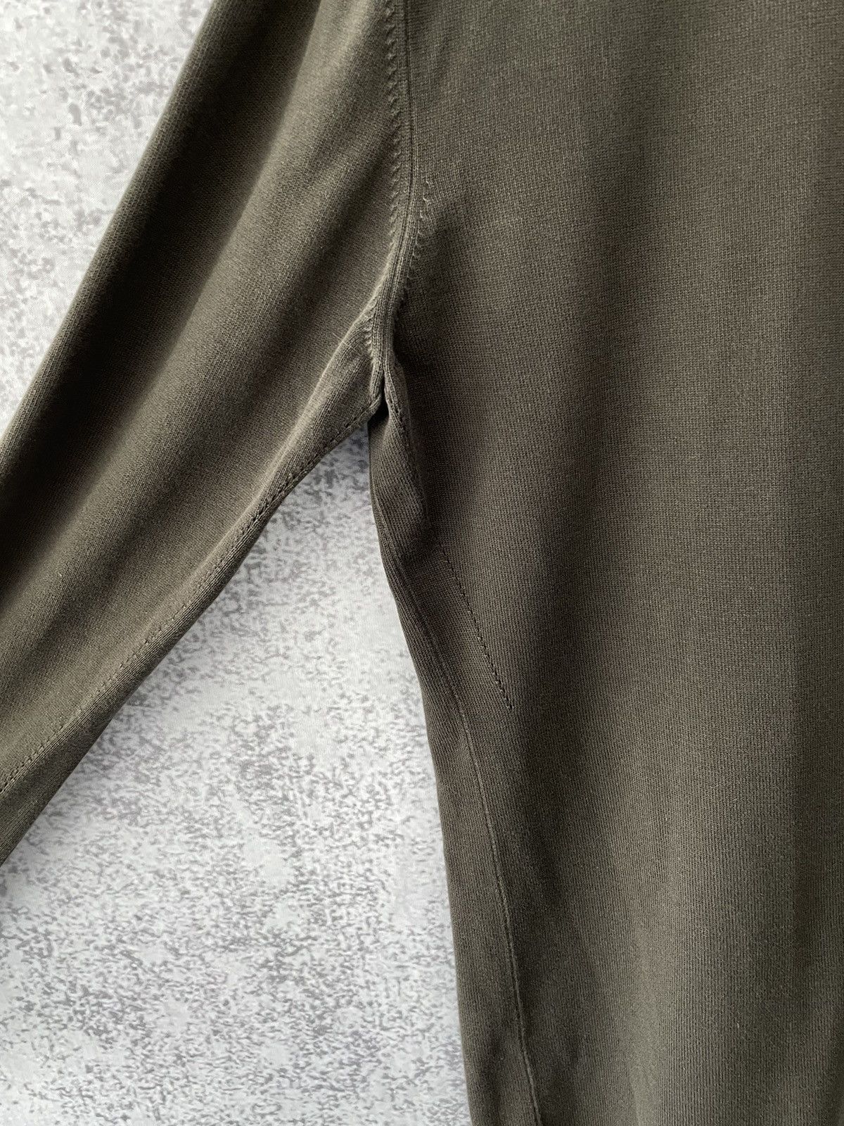 Label Under Construction LUC Khaki Heavy Cotton Primary Sweater Size US L / EU 52-54 / 3 - 6 Thumbnail