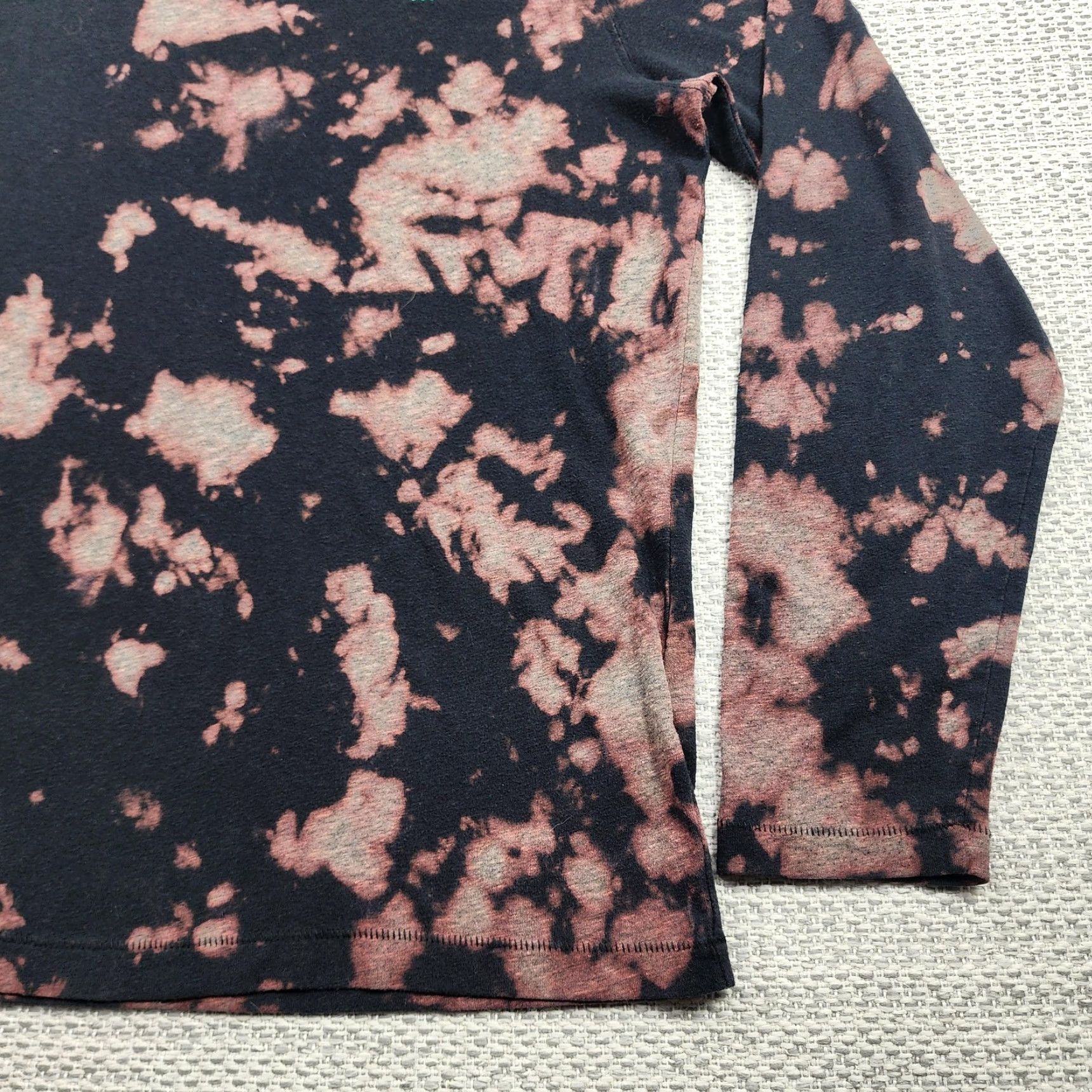 Abercrombie & Fitch VINTAGE Abercrombie & Fitch Shirt Mens L Black Tie Dye Long Sleeve Muscle Top Size US L / EU 52-54 / 3 - 2 Thumbnail