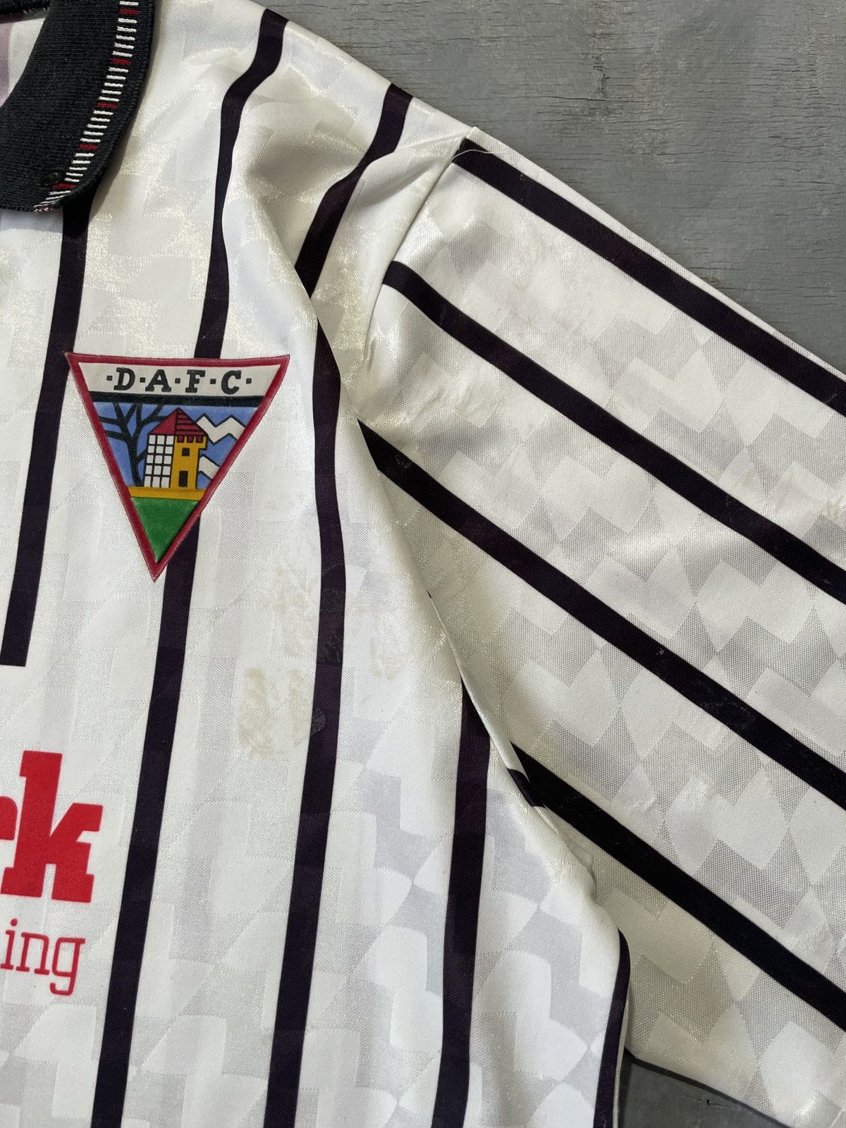 Umbro × Vintage Rare Dunfermline Athletic FC Home Shirt 1990-1992 Size US XL / EU 56 / 4 - 5 Thumbnail