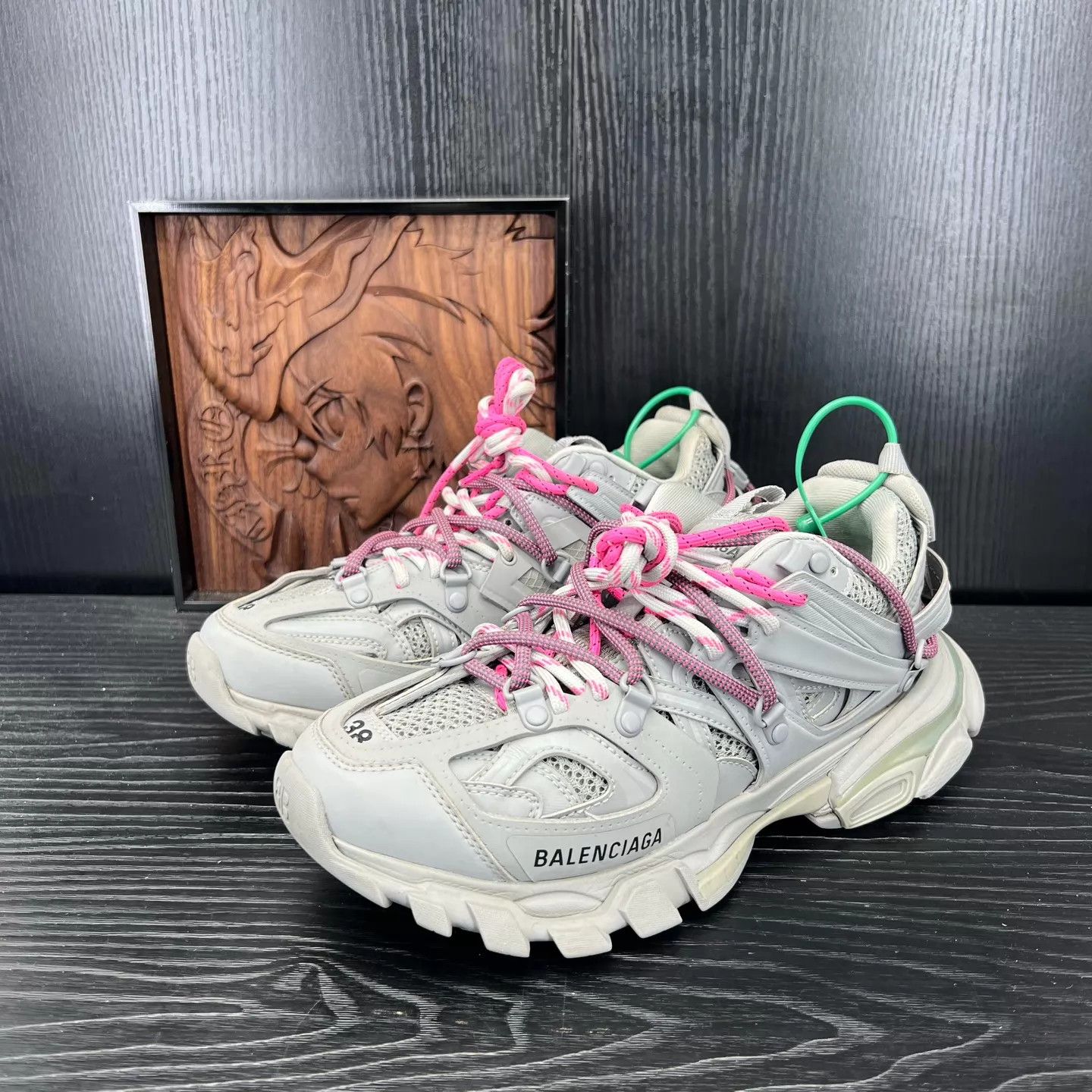 Balenciaga Balenciaga Track GrayPink 38 Wmns Min Lining Wear Size US 7.5 / IT 37.5 - 1 Thumbnail