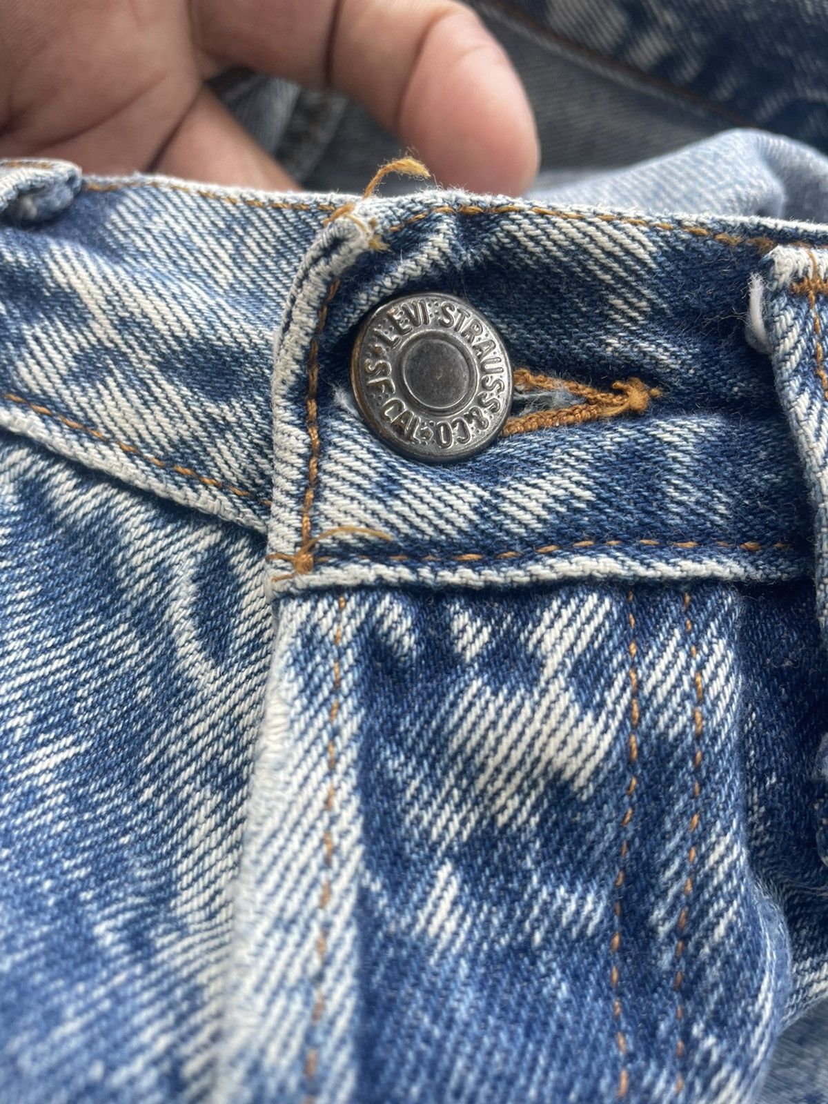 Levi's '80s Levis Acid Wash Lot 501 Size US 30 / EU 46 - 17 Thumbnail