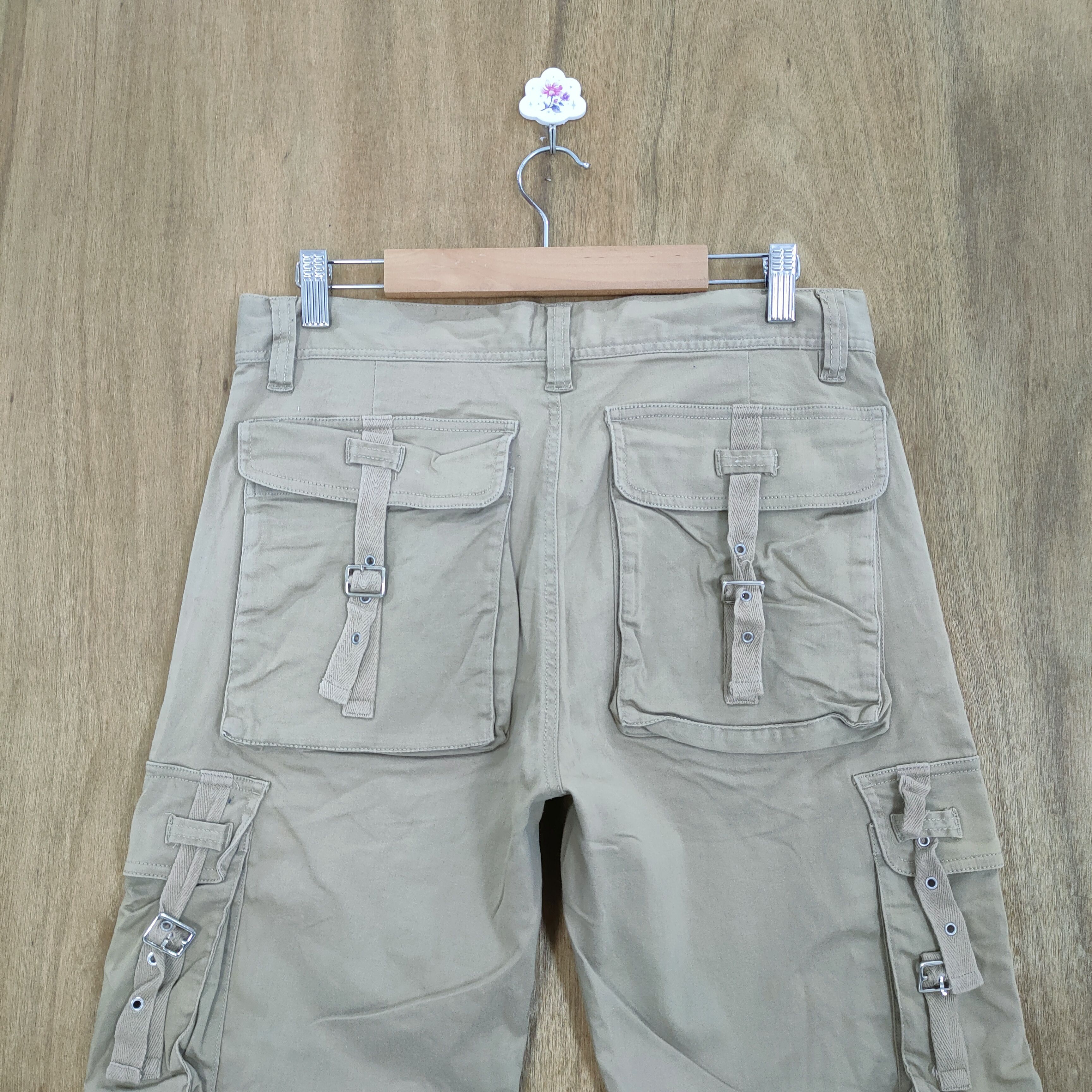 Japanese Brand MODERN LOVER WOMEN MULTIPOCKET CARGO PANTS Size US 29 - 10 Thumbnail
