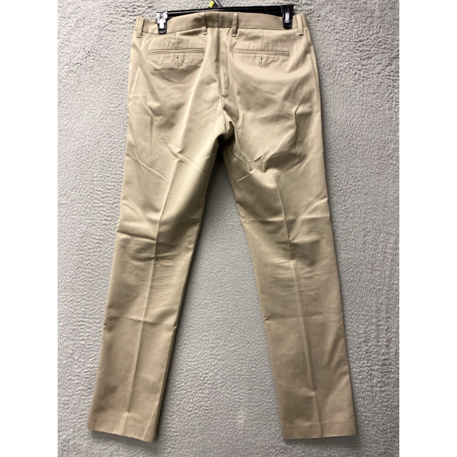 Bonobos Bonobos Chino Pants Mens 33x32 Khaki Straight Regular Cotton Zip Button Closure Pockets Everyday/Business Casual Travel 90s? No, but avoid. Size US 33 - 5 Thumbnail