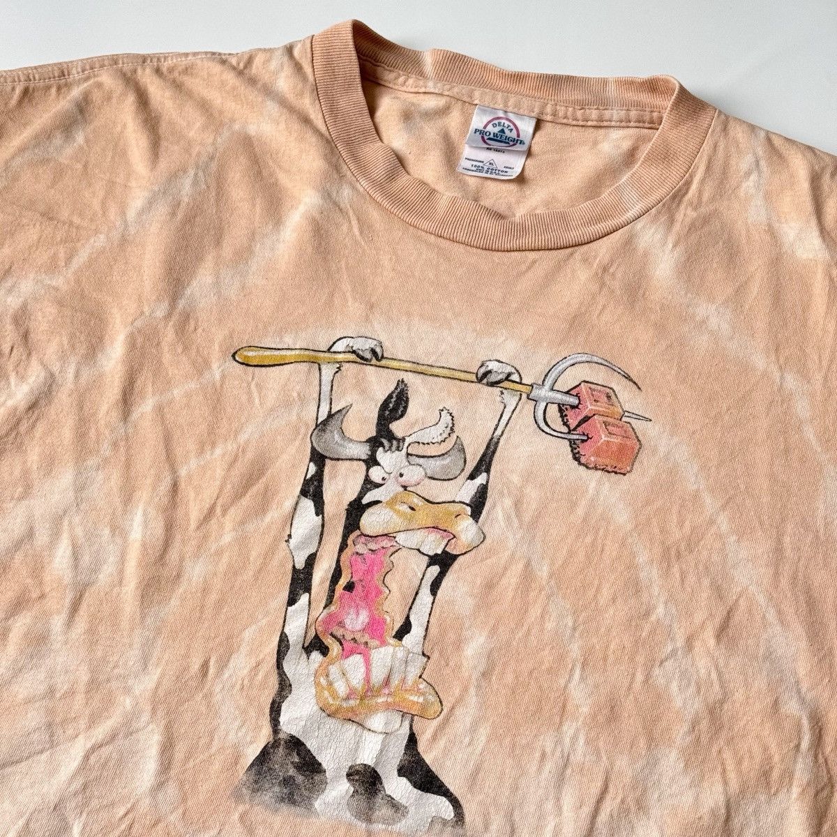 Vintage Raging Cow Tie Die