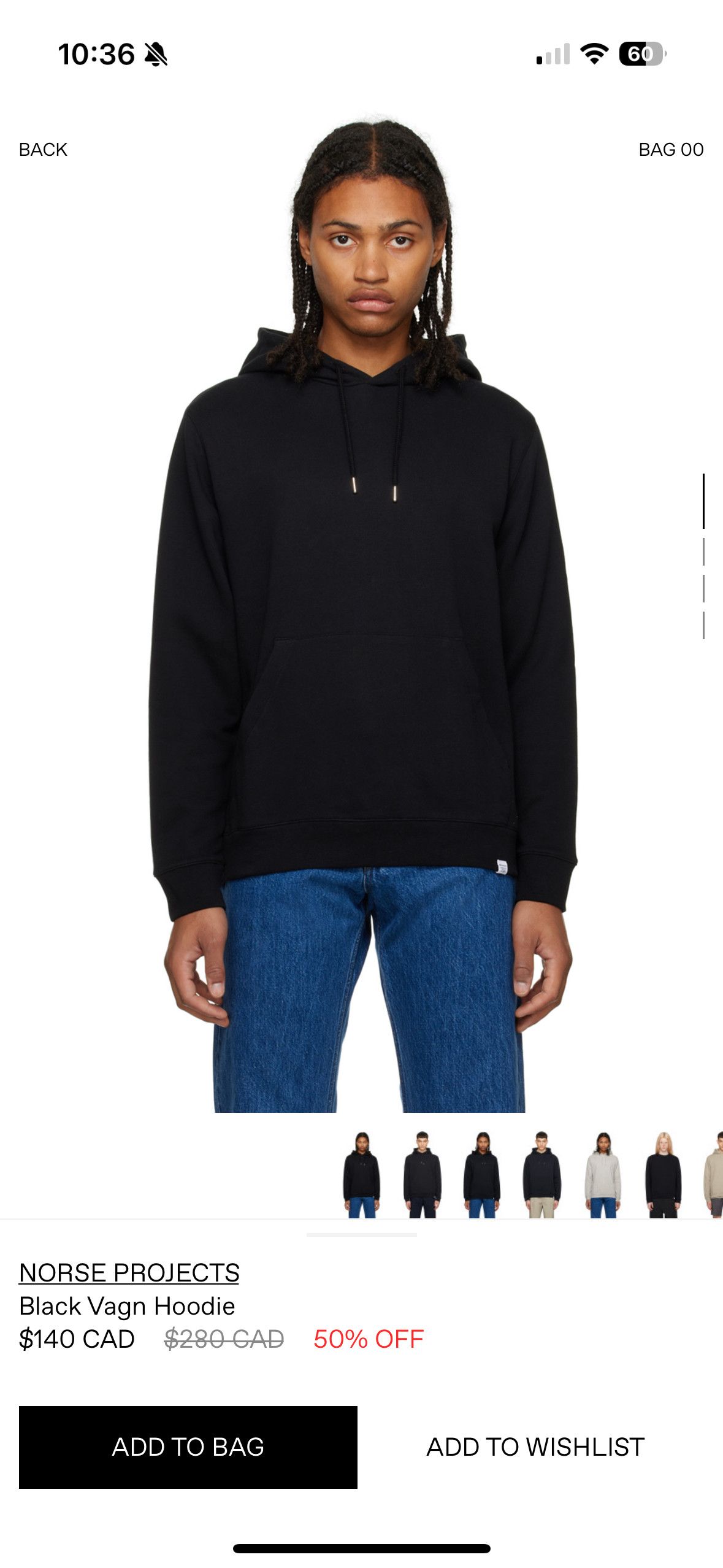 Norse Projects Vagn Hoodie Size US S / EU 44-46 / 1 - 1 Thumbnail