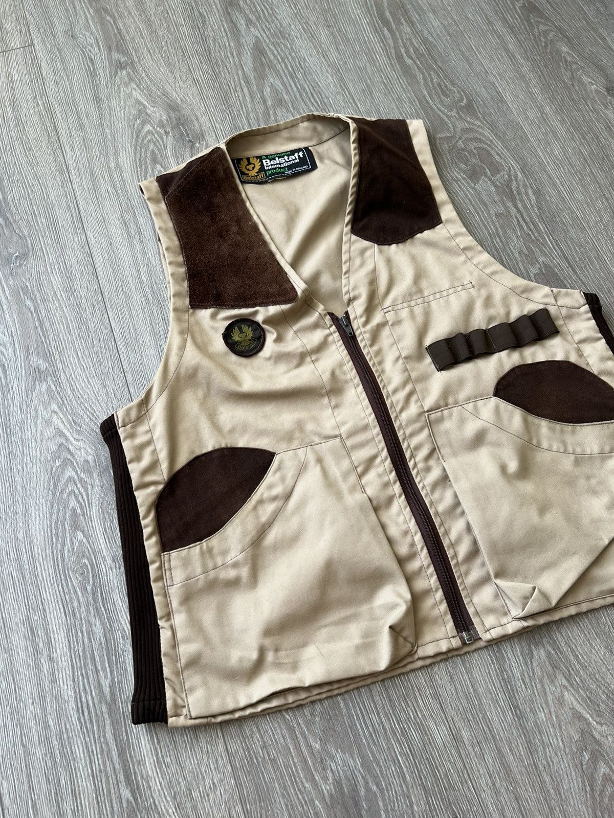 Belstaff × Vintage Vintage Belstaff Vest Size US L / EU 52-54 / 3 - 2 Thumbnail