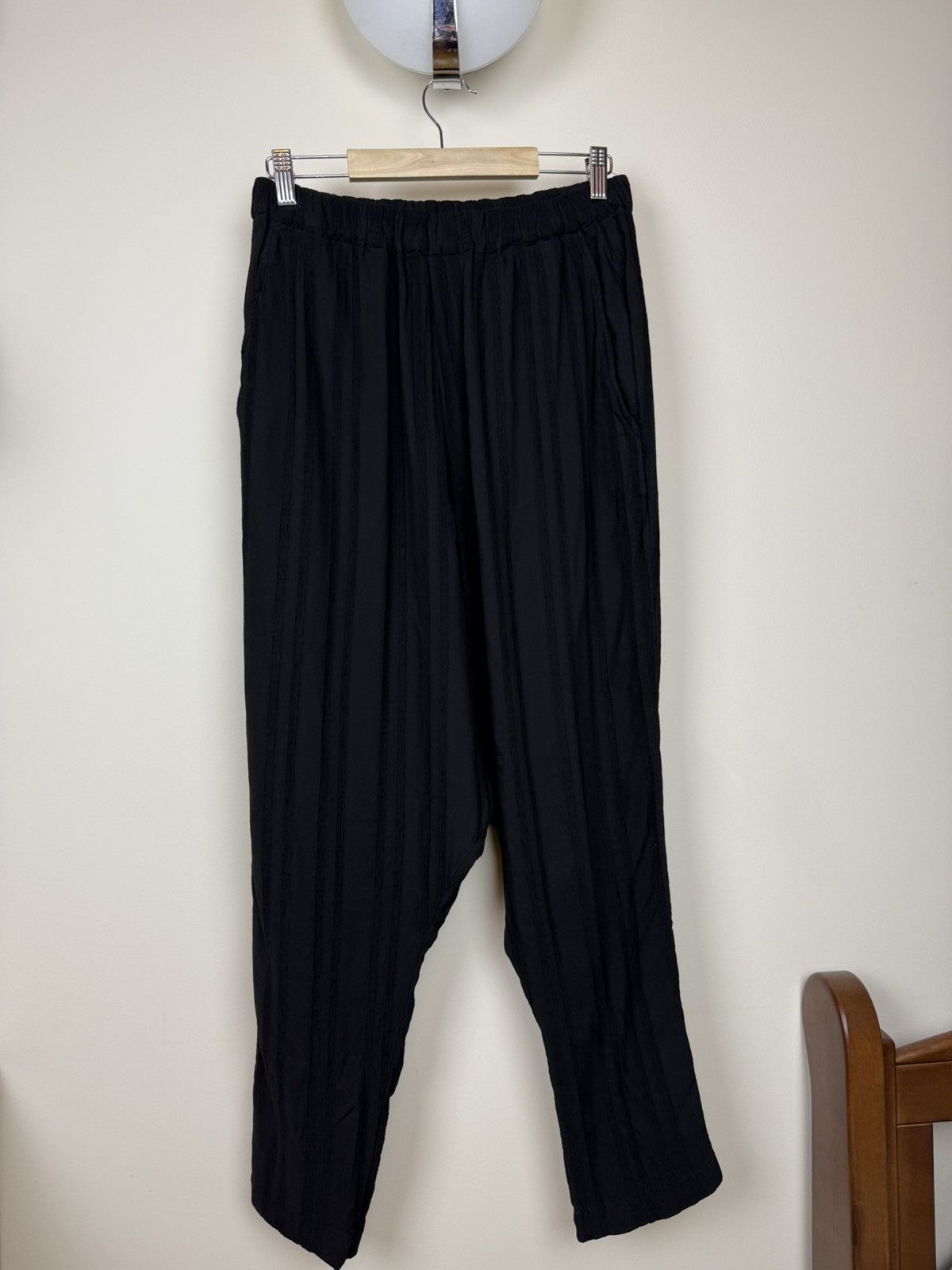 Rundholz Rundholz Black Drop-Crotch Pants – Avant-Garde German Design Size 27" / US 4 / IT 40 - 1 Thumbnail