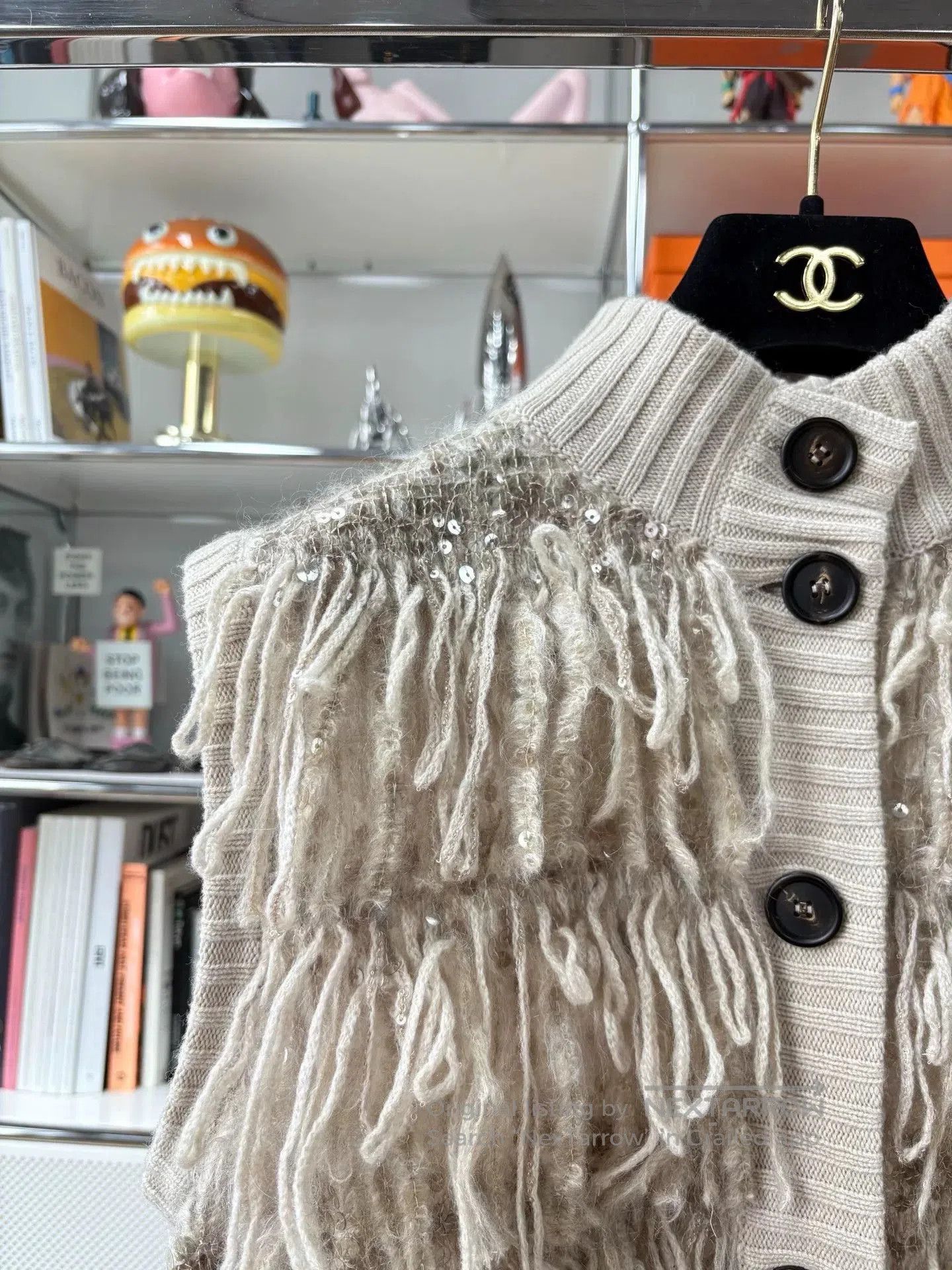 Brunello Cucinelli Brunello Cucinelli Beige Fringe Vest. Size US S / EU 44-46 / 1 - 2 Thumbnail