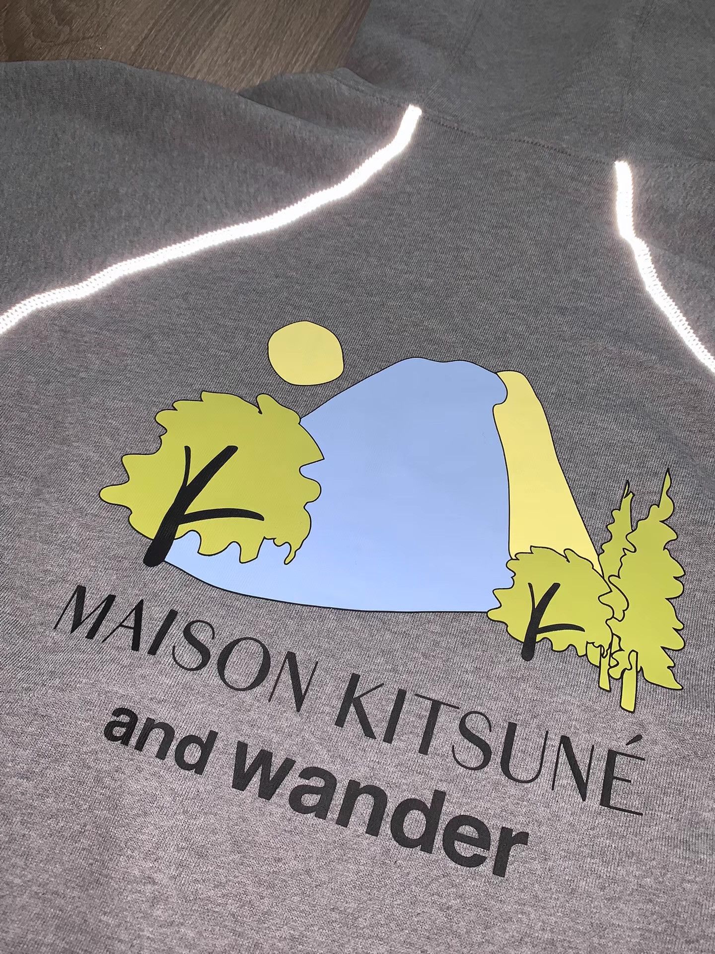 And Wander MAISON KITSUNÉ × and wander 2023SS Dry Cotton Sweatshirt Ｑ22 Size US M / EU 48-50 / 2 - 3 Thumbnail