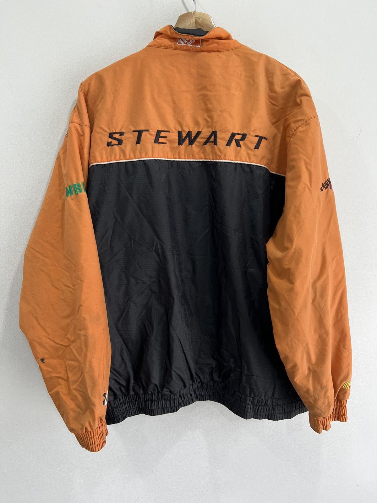 Vintage Vintage Stewart Racing Jacket home depot Size US L / EU 52-54 / 3 - 2 Thumbnail