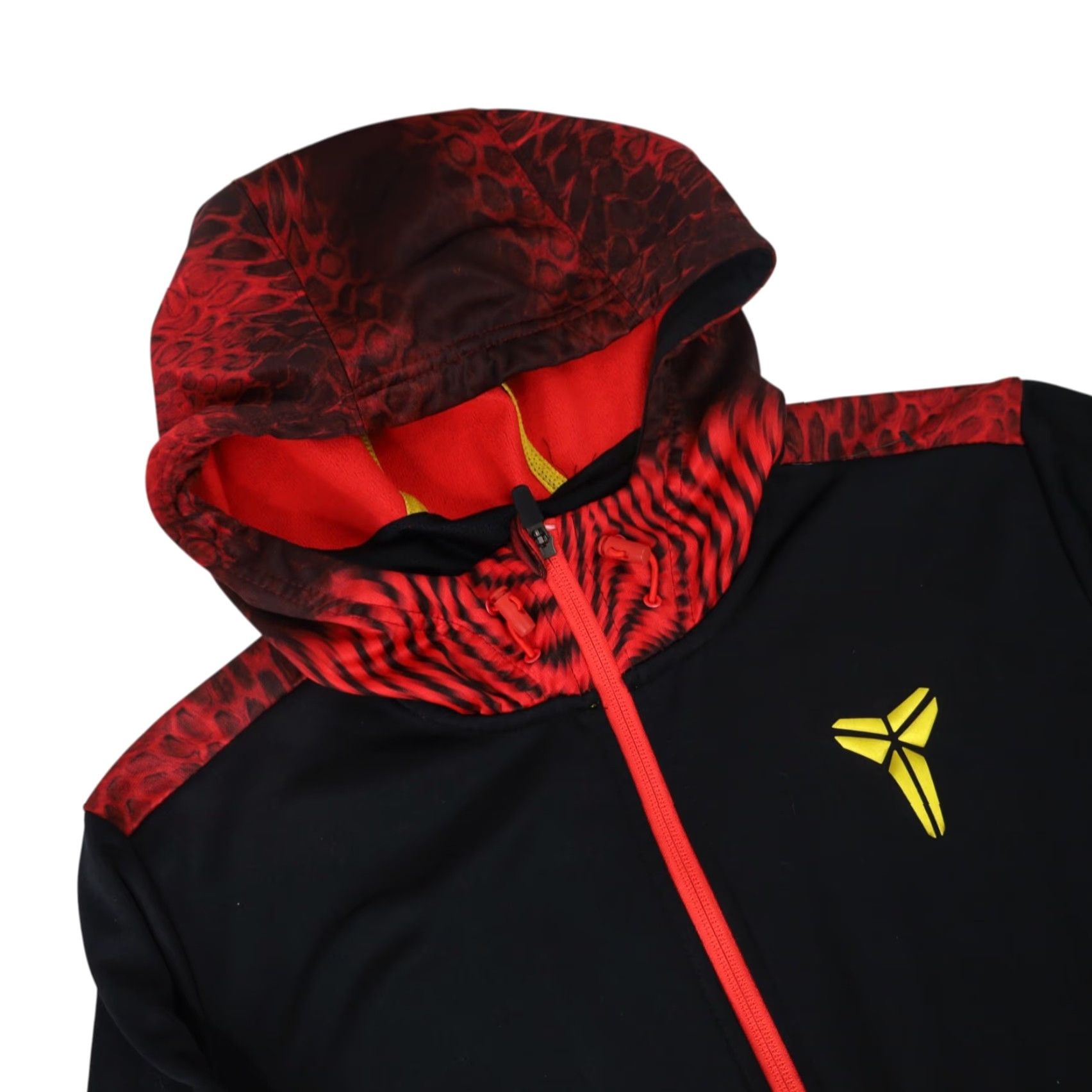 Nike VINTAGE Nike Kobe Bryant Snake Print Hoodie Mens Large Black Hoodie Size US L / EU 52-54 / 3 - 6 Thumbnail