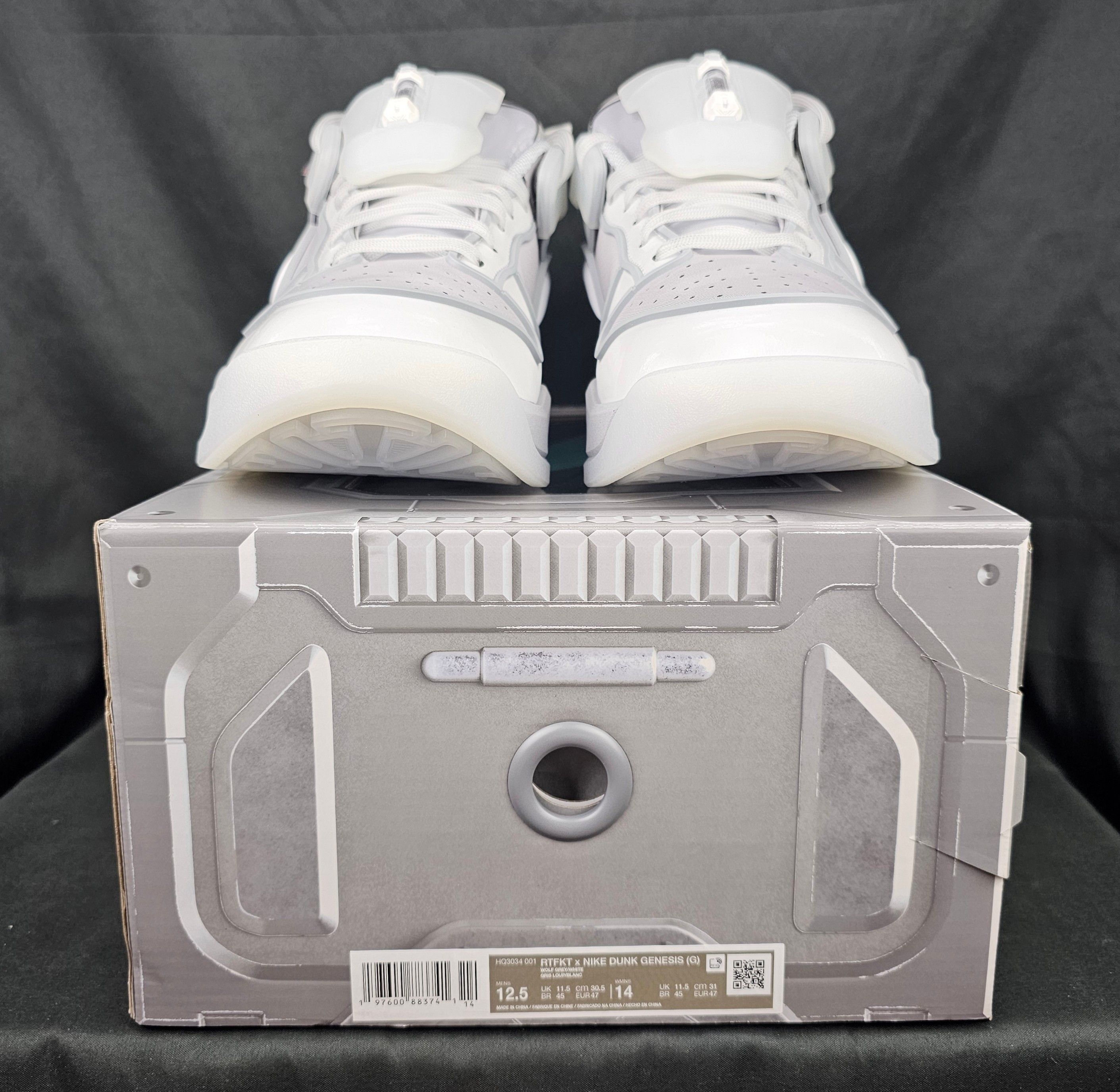 Nike Nike x RTFKT Dunk Genesis Low Ghost (Edition of 8,461) Men's Size US 12.5 / EU 45-46 - 8 Thumbnail