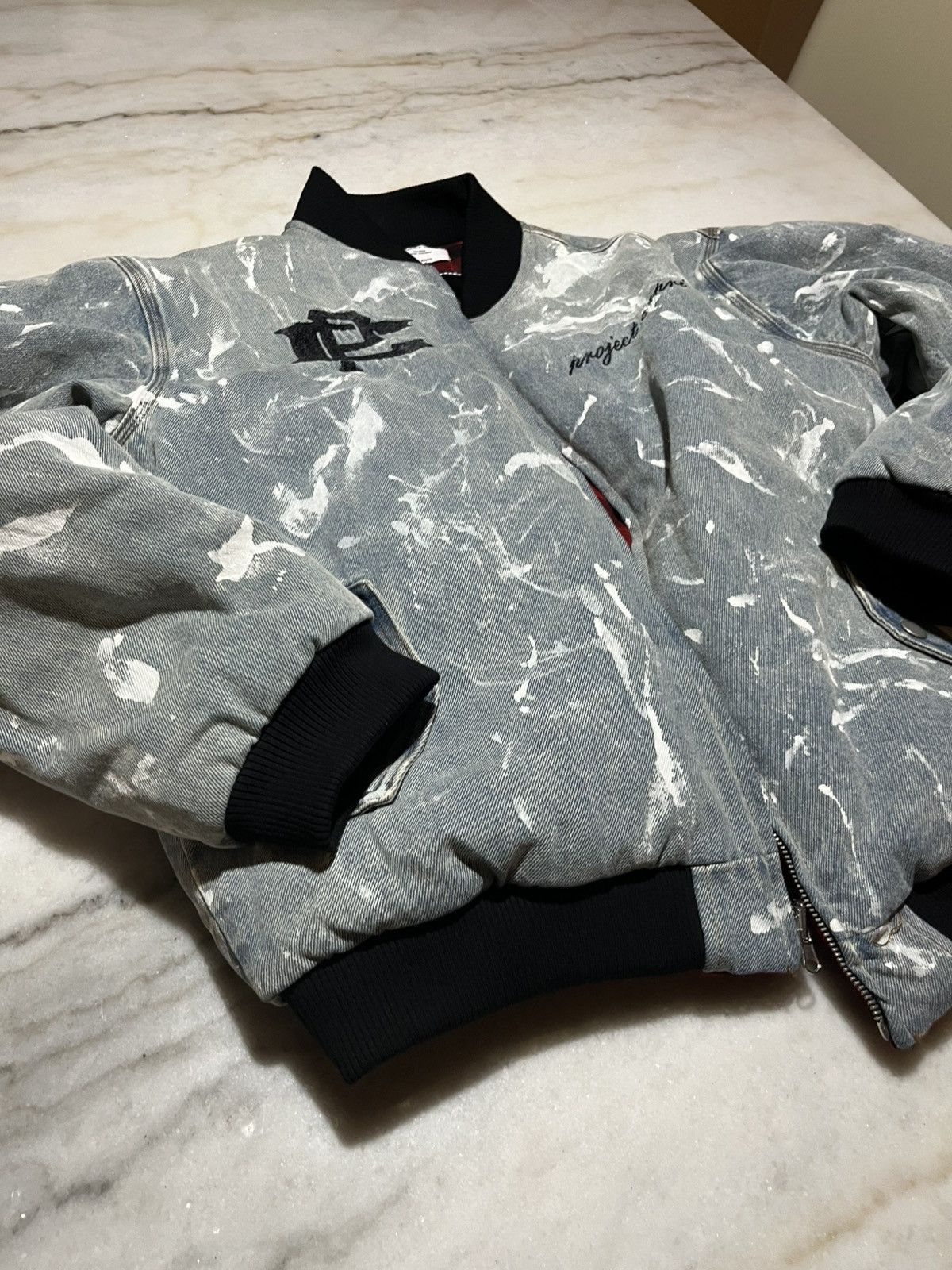Other Project Capri (pjct Capri) Reversible Graffiti Bomber Size US M / EU 48-50 / 2 - 2 Thumbnail