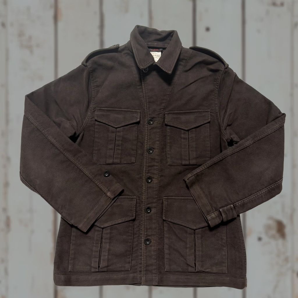 Vetra Vetra Jacket Military Cotton Moleskin Work Chore France 40 Mens Vintage Style Army City France See Photos Size US XXS / EU 40 - 1 Thumbnail