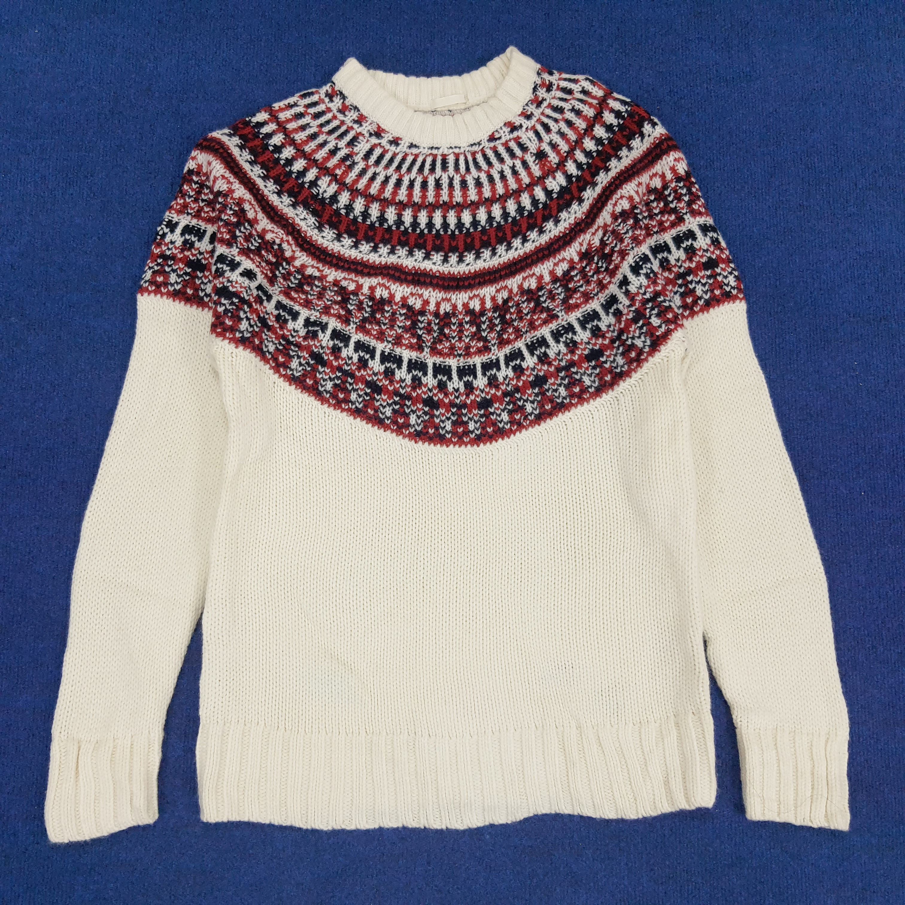 Vintage GU Japanese Brand Winter Knitted Pullover