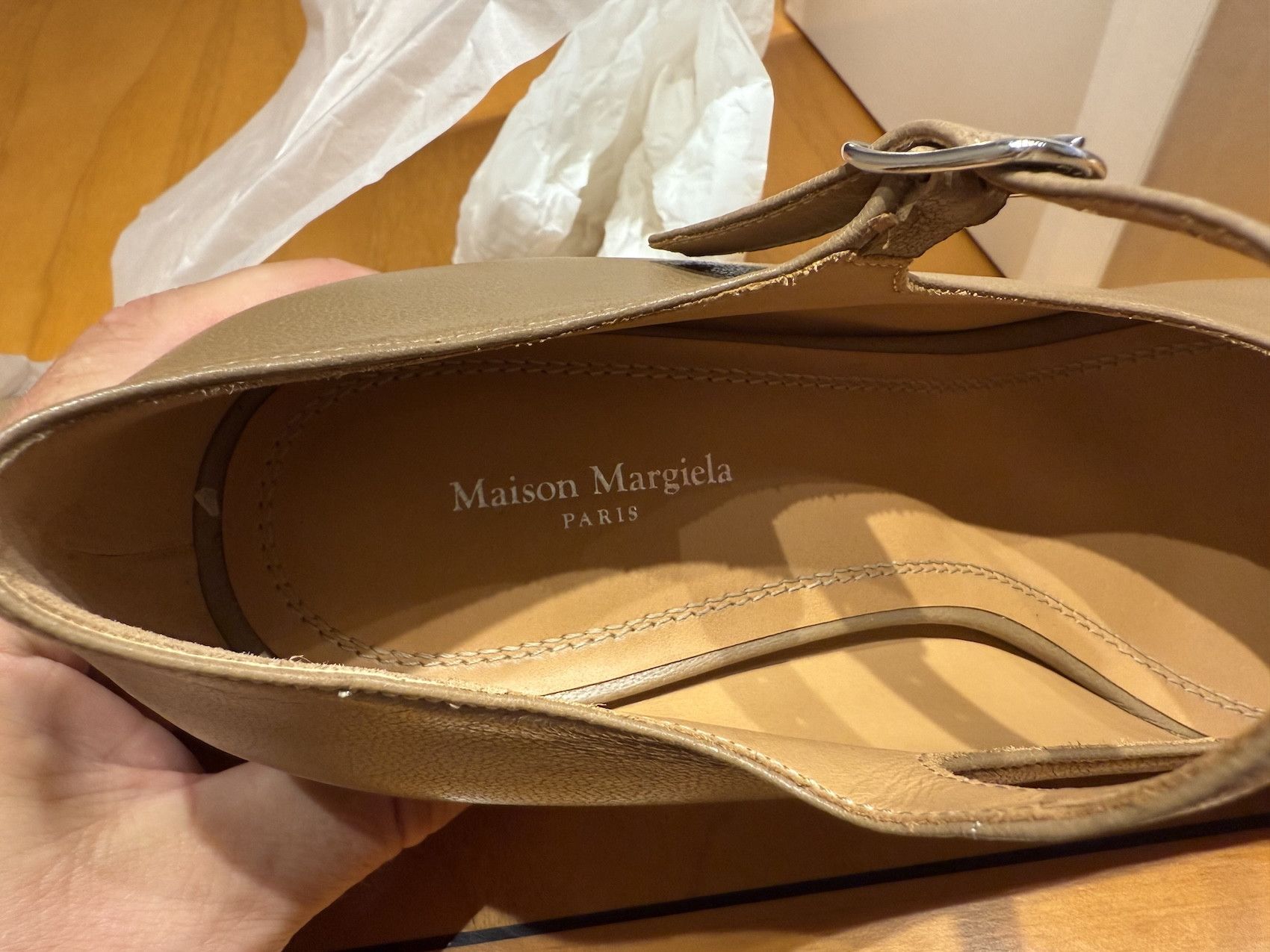 Maison Margiela Tabi Mary Jane Size US 7 / IT 37 - 4 Thumbnail