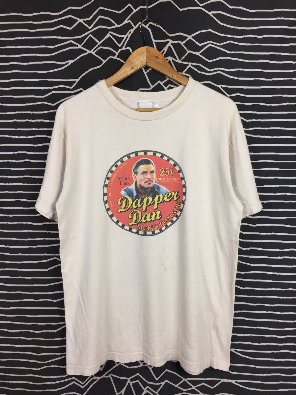 Vintage Vtg Dapper Dan Men's Pomade Pop Culture Promo Tee Size US M / EU 48-50 / 2 - 1 Thumbnail