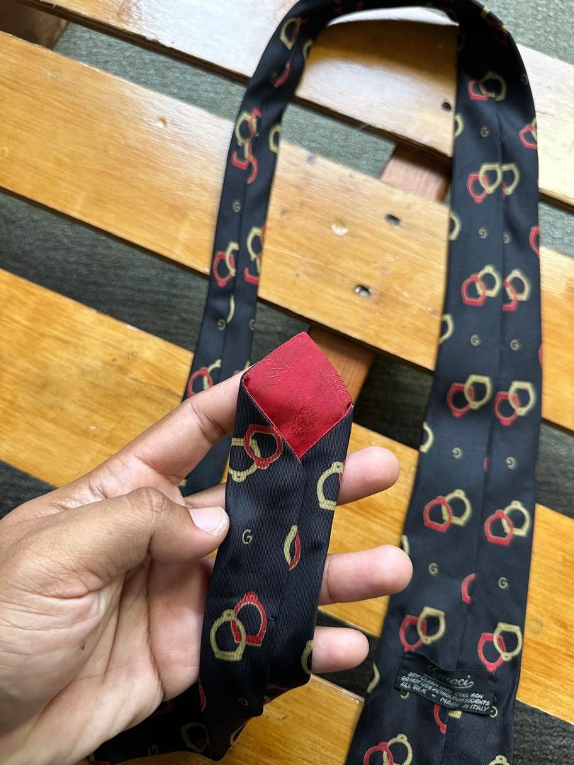 Gucci VINTAGE GUCCI MONOGRAM TIE Size ONE SIZE - 3 Thumbnail