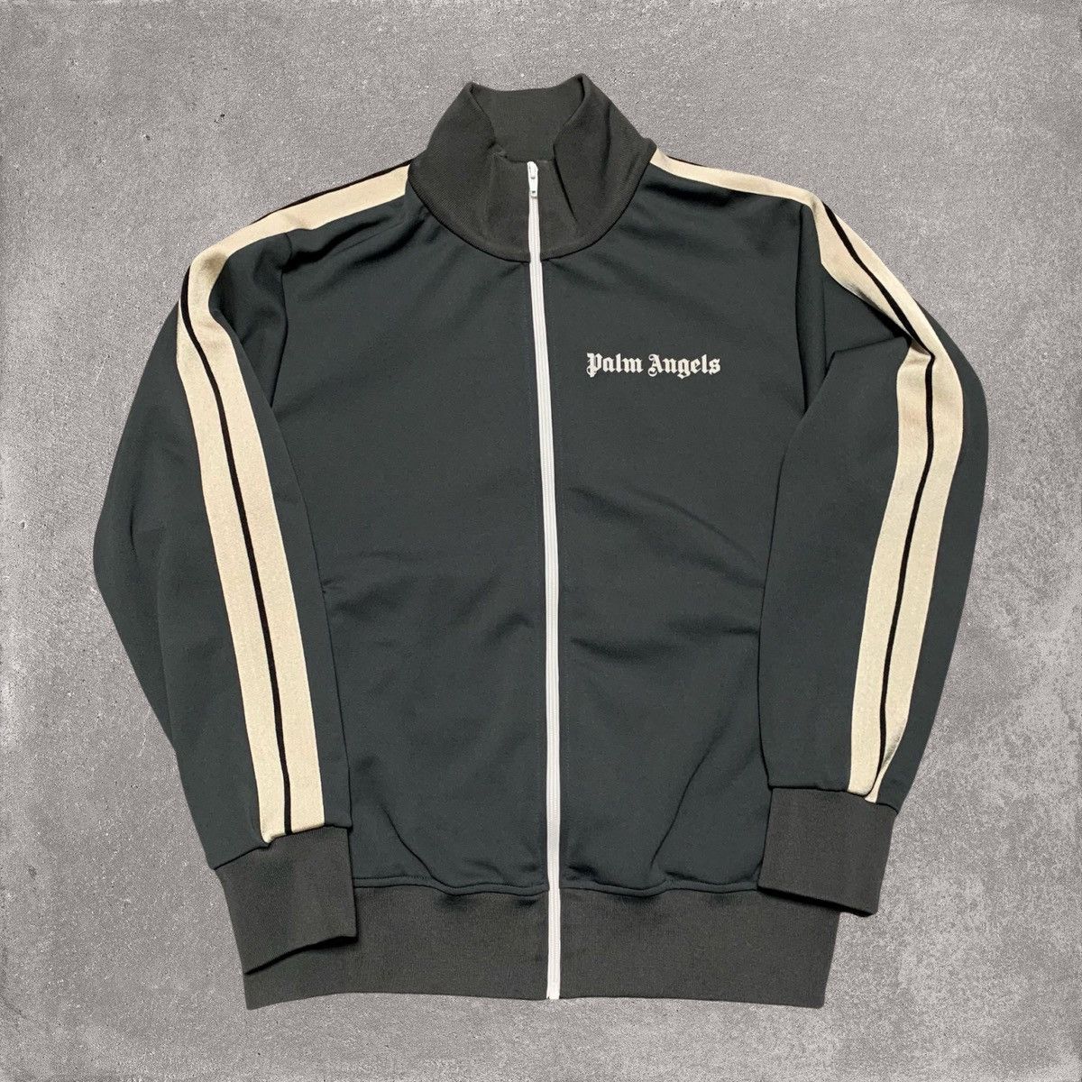 Palm Angels Palm Angels Large Grey Classic Track Jacket Top Size US L / EU 52-54 / 3 - 1 Thumbnail