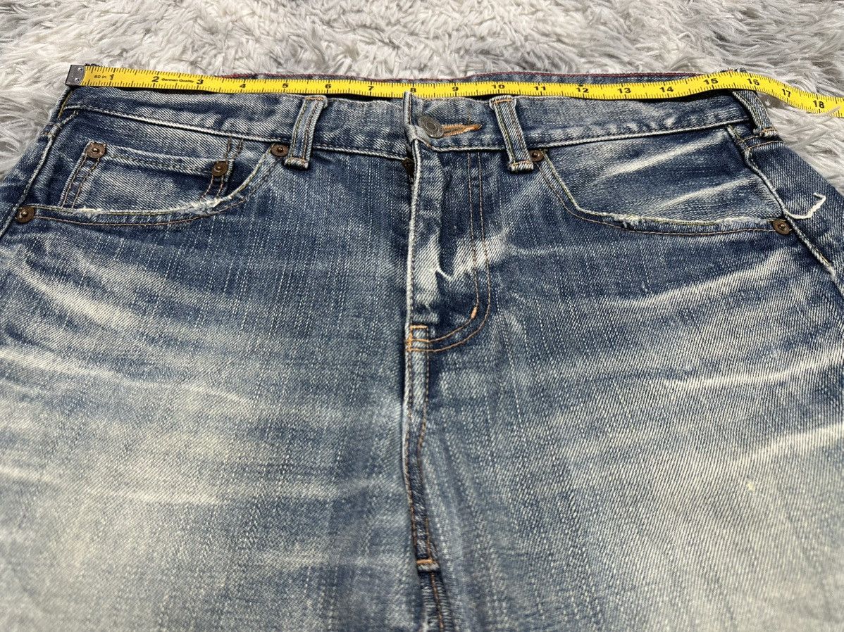 Japanese Brand 🔥Y2K Soul Of Freedom Made In Heaven Whisker Denim Size US 32 / EU 48 - 14 Thumbnail