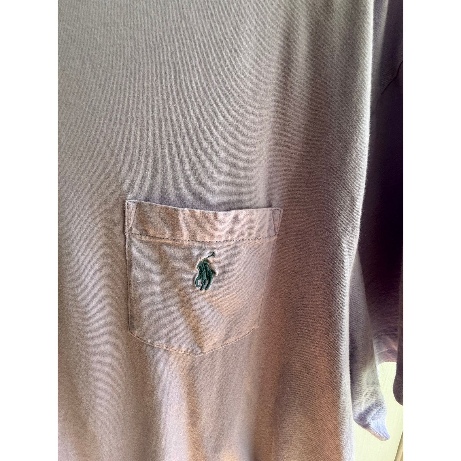 Polo Ralph Lauren Polo Ralph Lauren Polo Men's T-Shirt Purple with Navy Pony Size US L / EU 52-54 / 3 - 3 Thumbnail