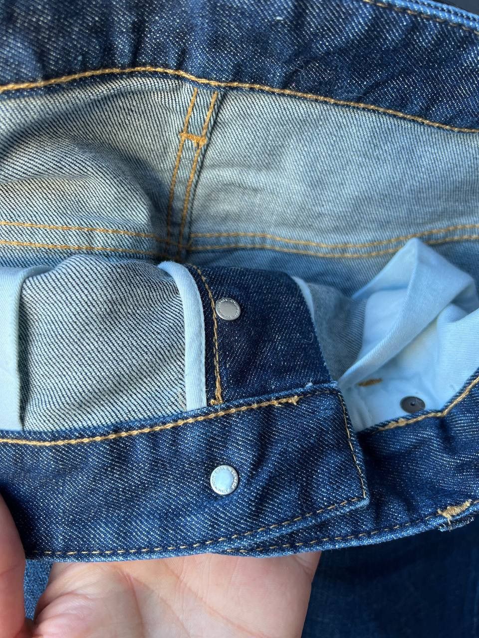 Dsquared2 2017 DSQUARED 2 BLUE ARTIFICIALLY WORN SEXY TWIST PANTS 46 Size US 44 / EU 60 - 10 Thumbnail