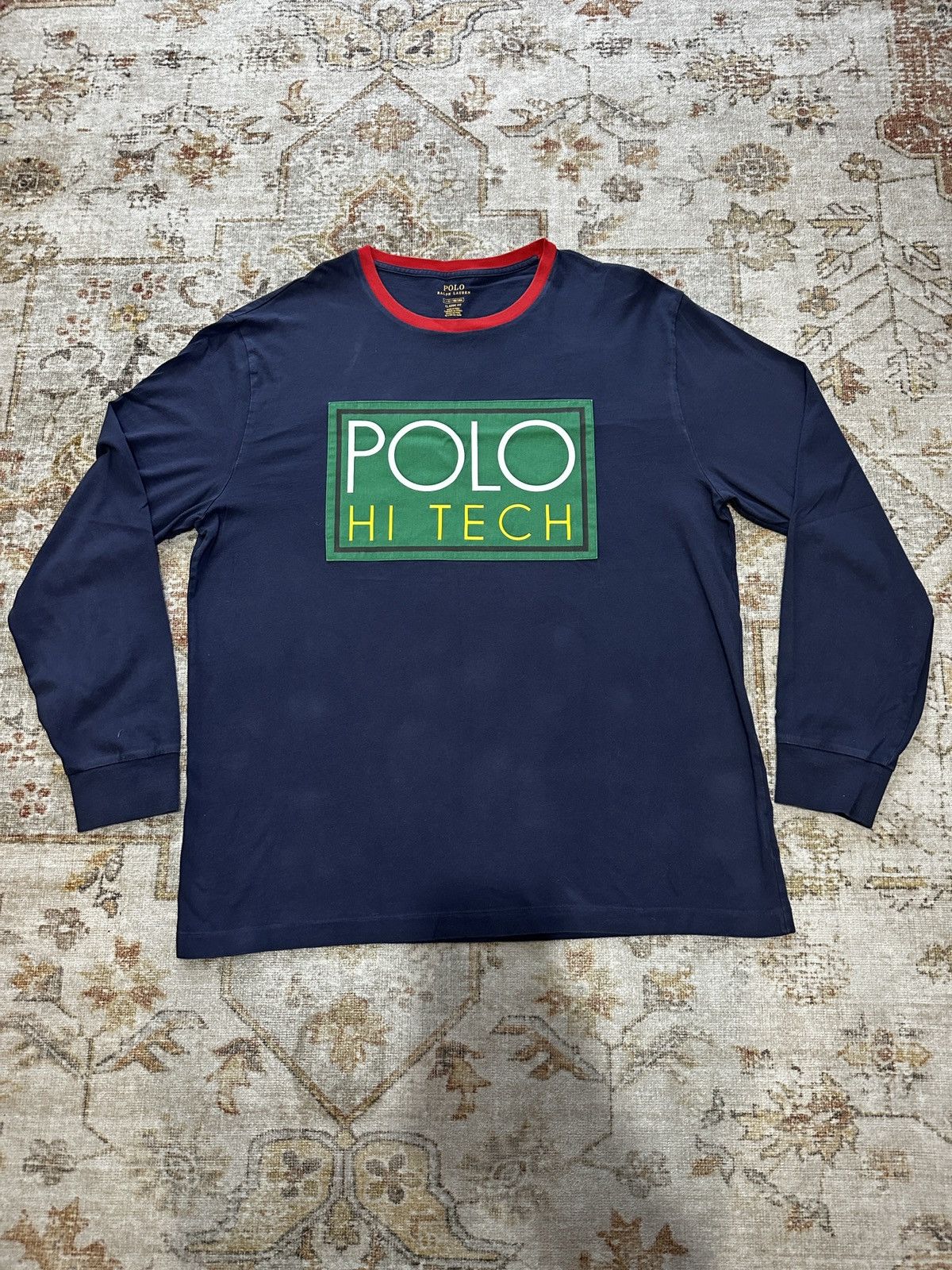 Polo Ralph Lauren Polo Ralph Lauren Long Sleeve Tee Size US L / EU 52-54 / 3 - 1 Thumbnail