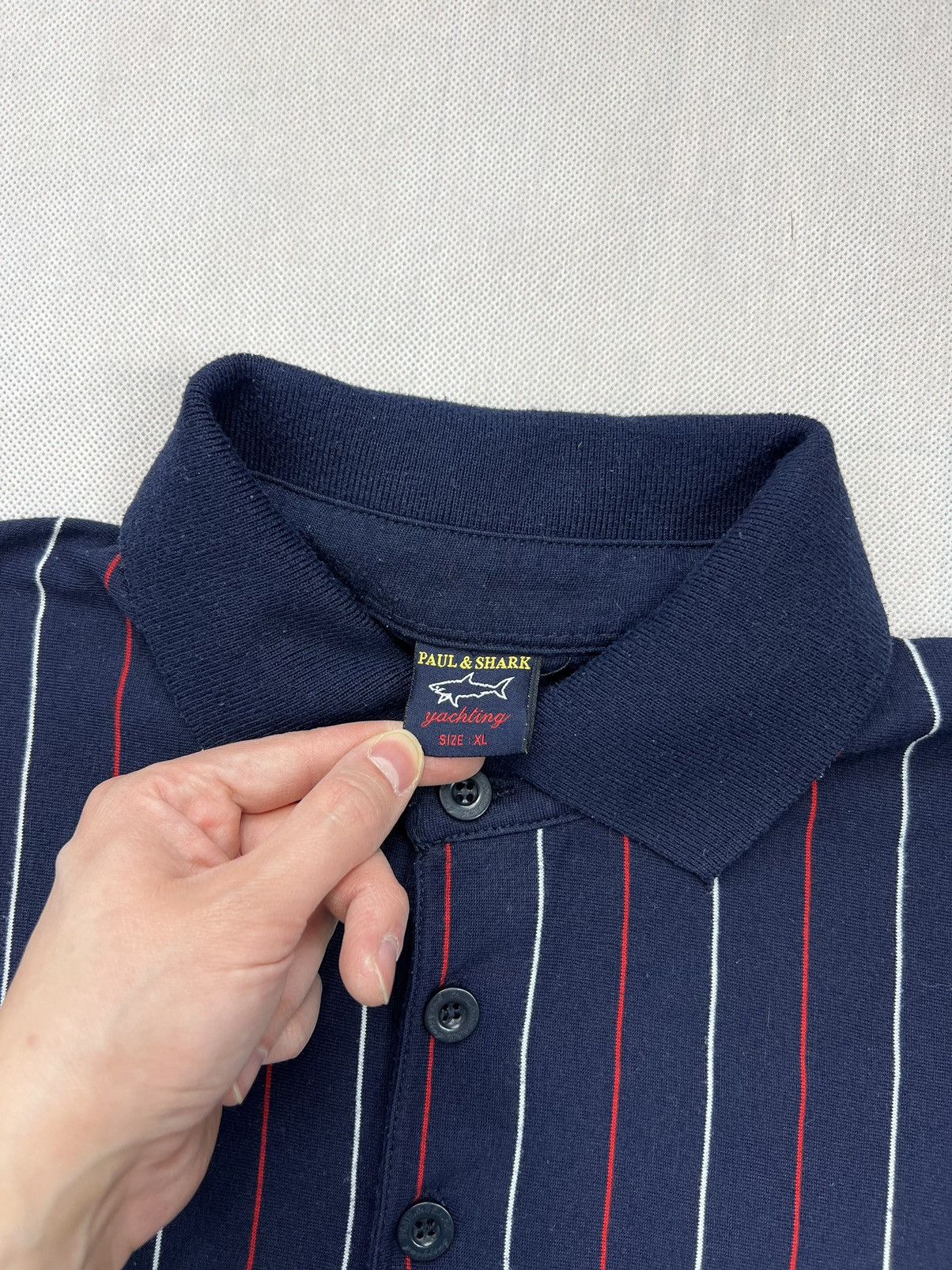 Paul & Shark Sweatshirt Paul & Shark Vintage 90’s Polo Size US XL / EU 56 / 4 - 3 Thumbnail