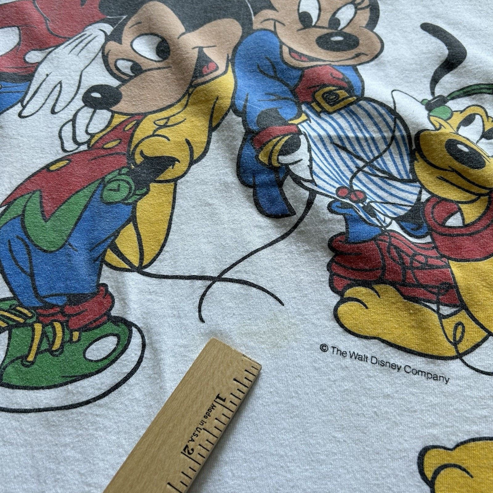 Disney Vintage Mickey Mouse & Pals Disney T Shirt 90s OSFA Size XL Size US XL / EU 56 / 4 - 3 Thumbnail