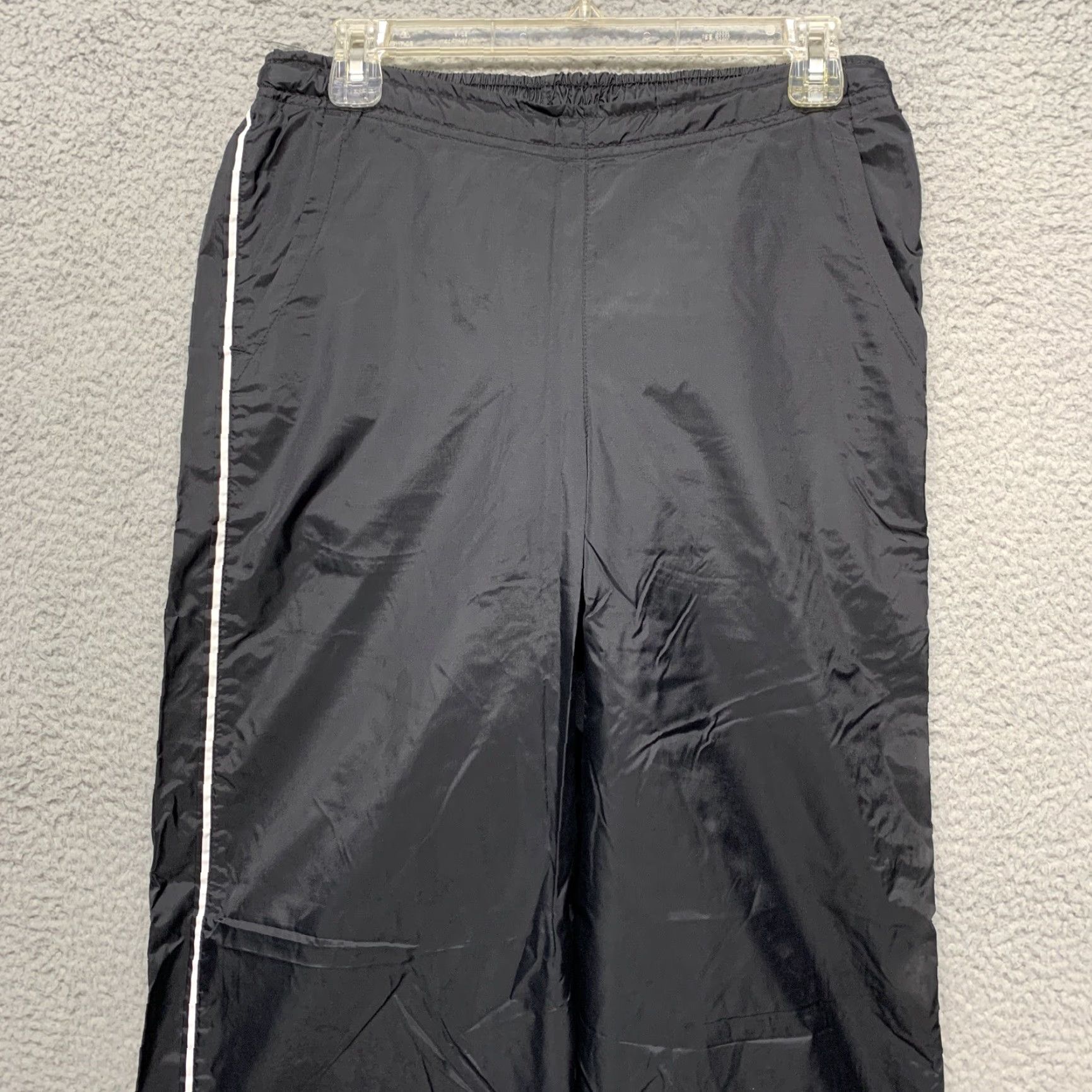 Nike Nike Running Pants Women’s 4/6 Black 2 Slash Pockets 8” Zipper at Ankle Size 27" / US 4 / IT 40 - 2 Thumbnail