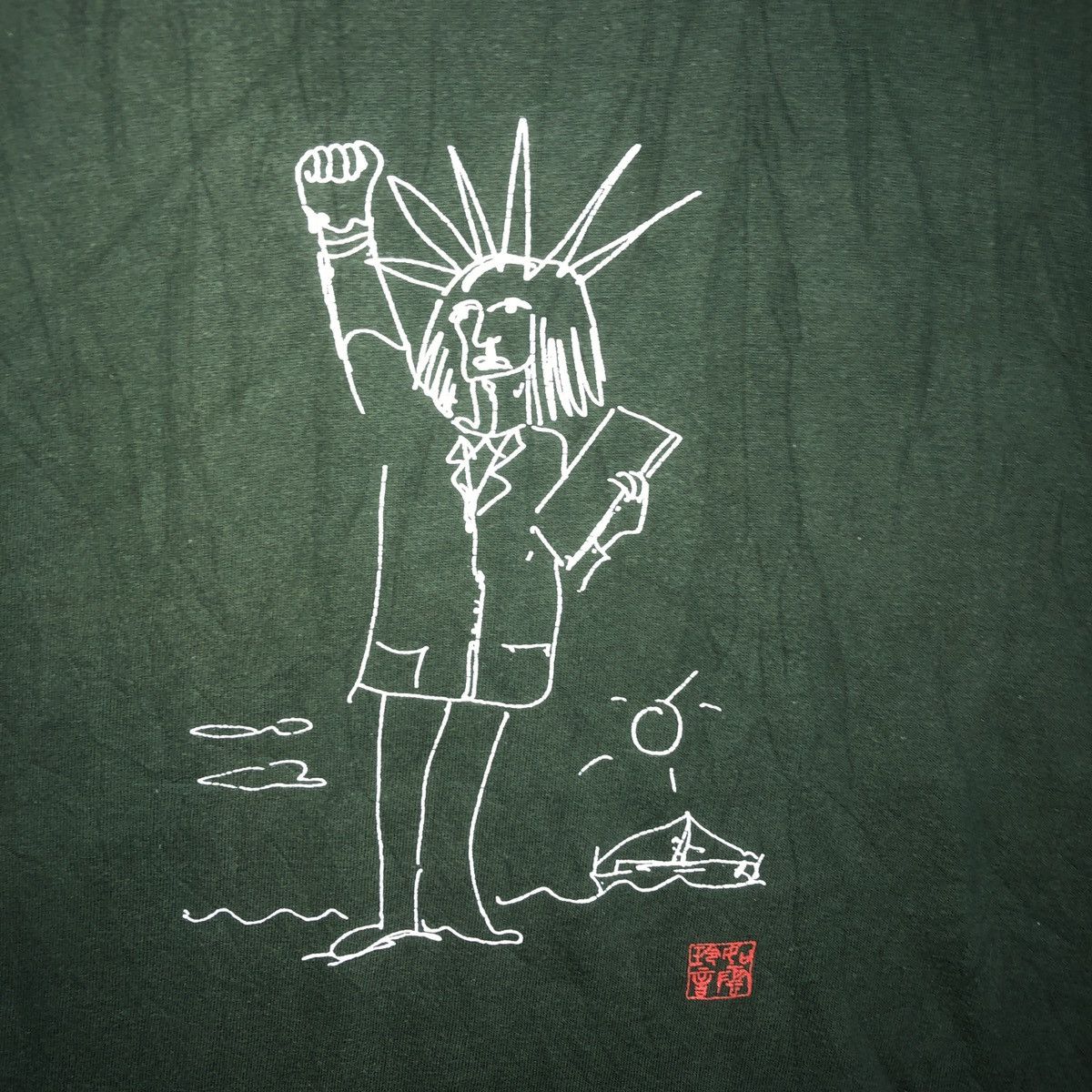 Vintage Vintage John Lennon Museum T-Shirt Size US M / EU 48-50 / 2 - 2 Thumbnail