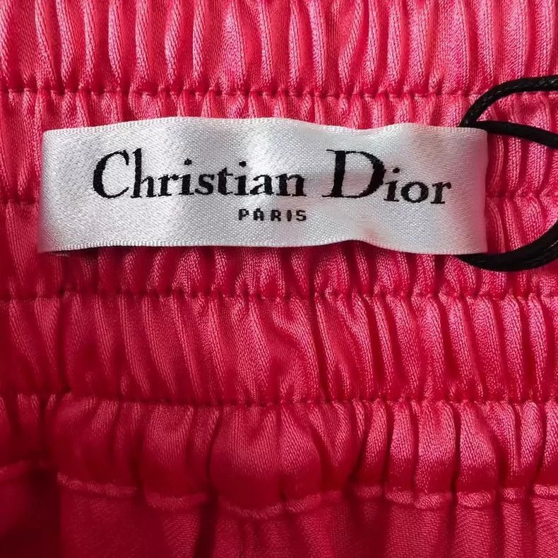 Dior Dior dior color-block high-waisted shorts for women-2507 Size 22" - 3 Thumbnail