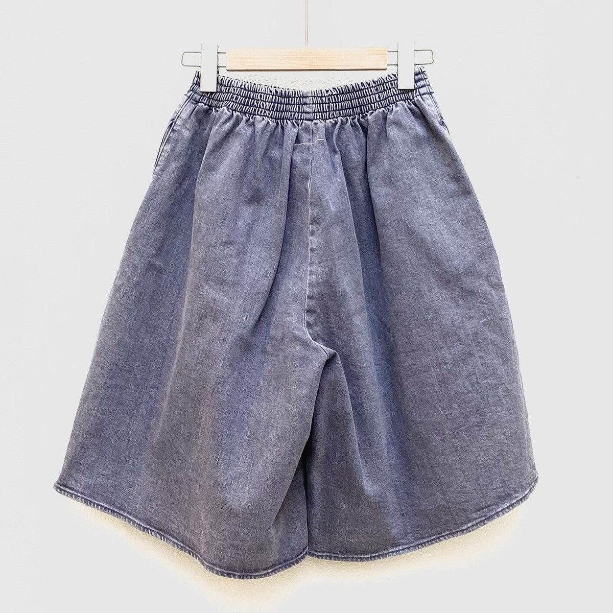 Maison Margiela MM6 Maison Margiela Denim Oversized Athletic Short Size 26" / US 2 / IT 38 - 2 Thumbnail