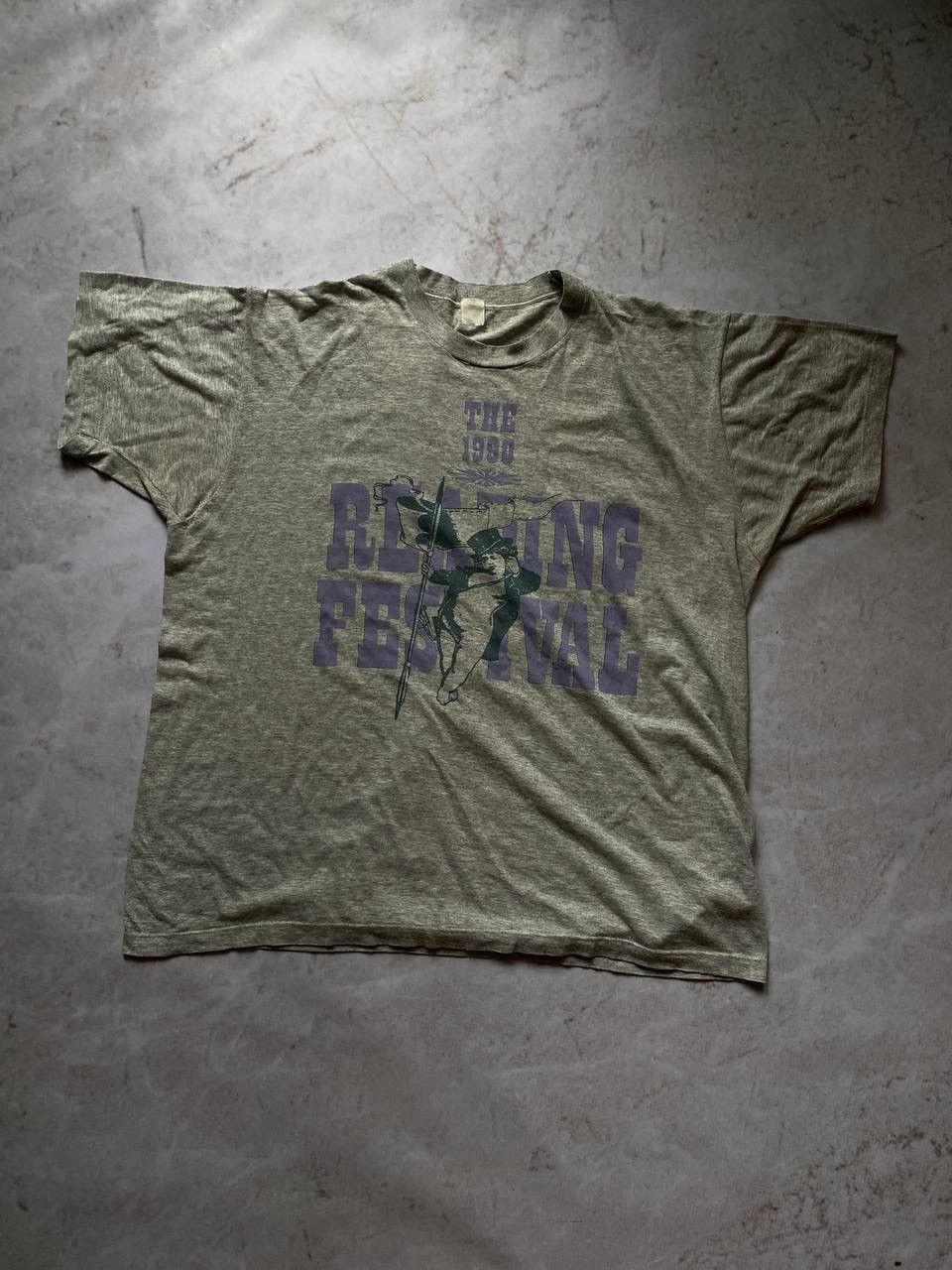 Band Tees × Vintage Vintage 1990 Reading Festival Concert T shirt Size US L / EU 52-54 / 3 - 1 Thumbnail