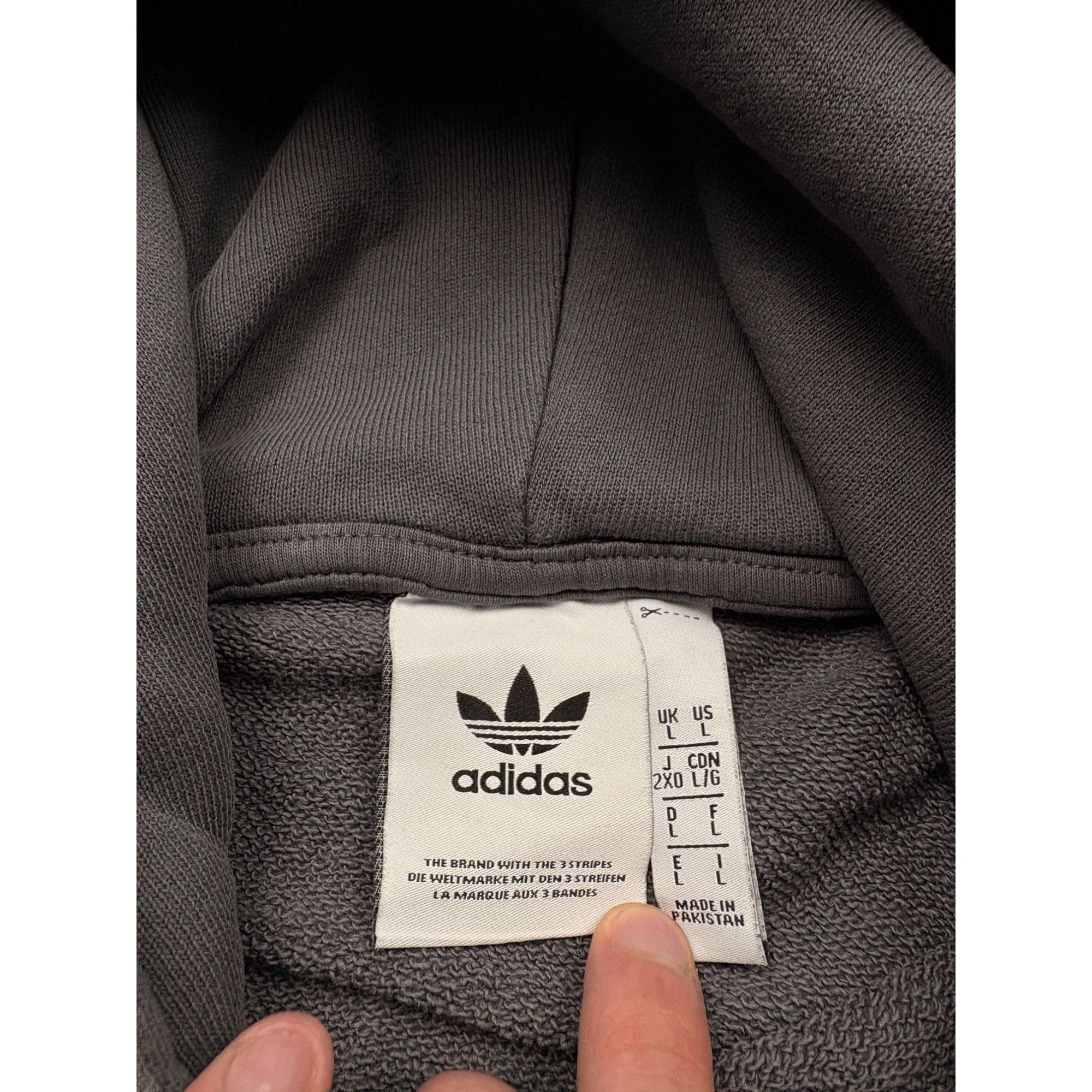 Adidas Vintage Adidas "Heritage" Pullover Hoodie – Navy & Scarlet – Size US L / EU 52-54 / 3 - 5 Thumbnail