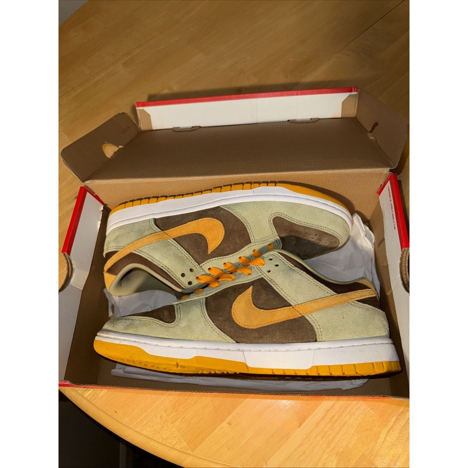 Nike Size 9 - Nike Dunk Low Dusty Olive Size US 9 / EU 42 - 7 Thumbnail