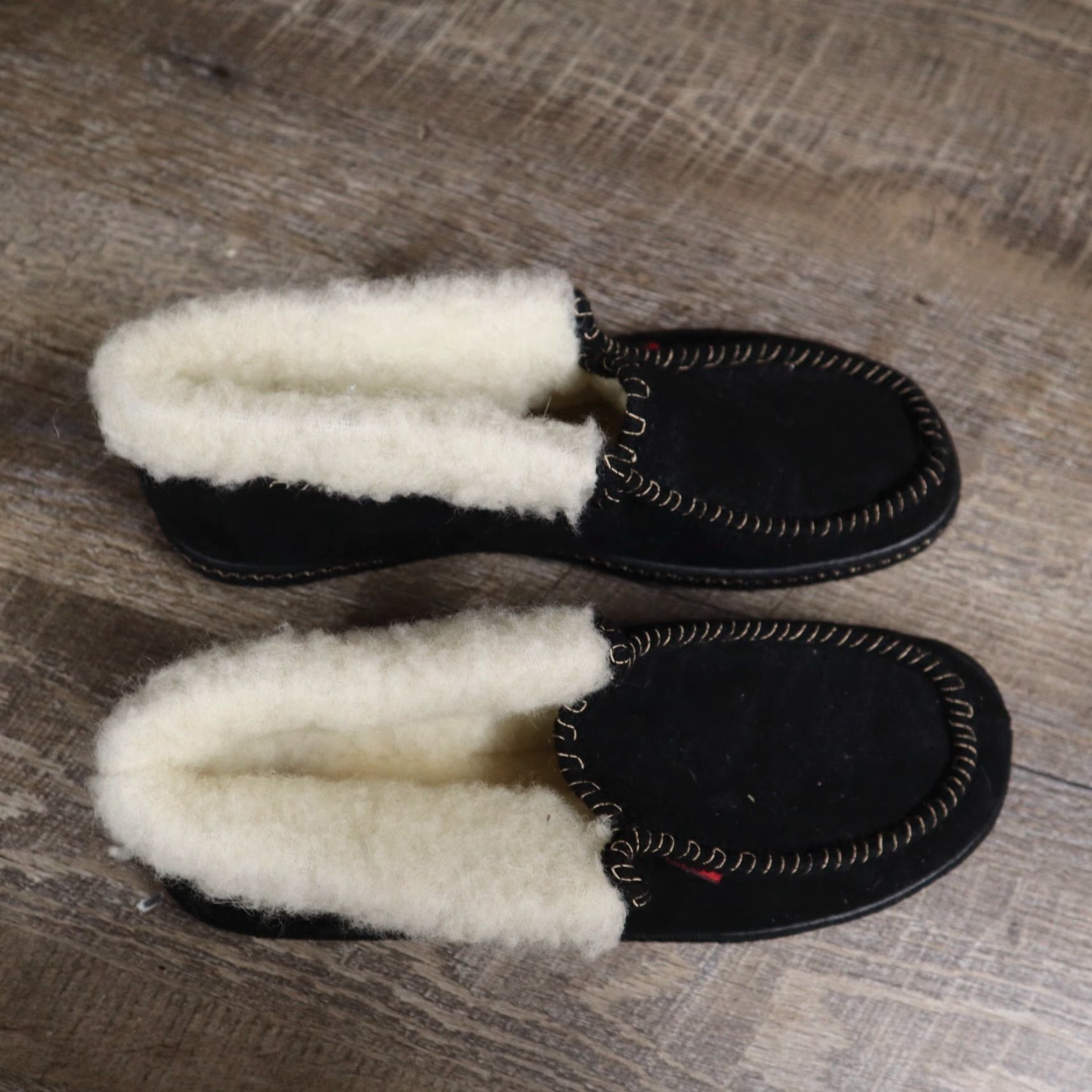 FELT NEW Andres Machado Wool Slippers Felt Black Men's Size EU 43 / US 10 NEW Mens Size ONE SIZE - 5 Thumbnail