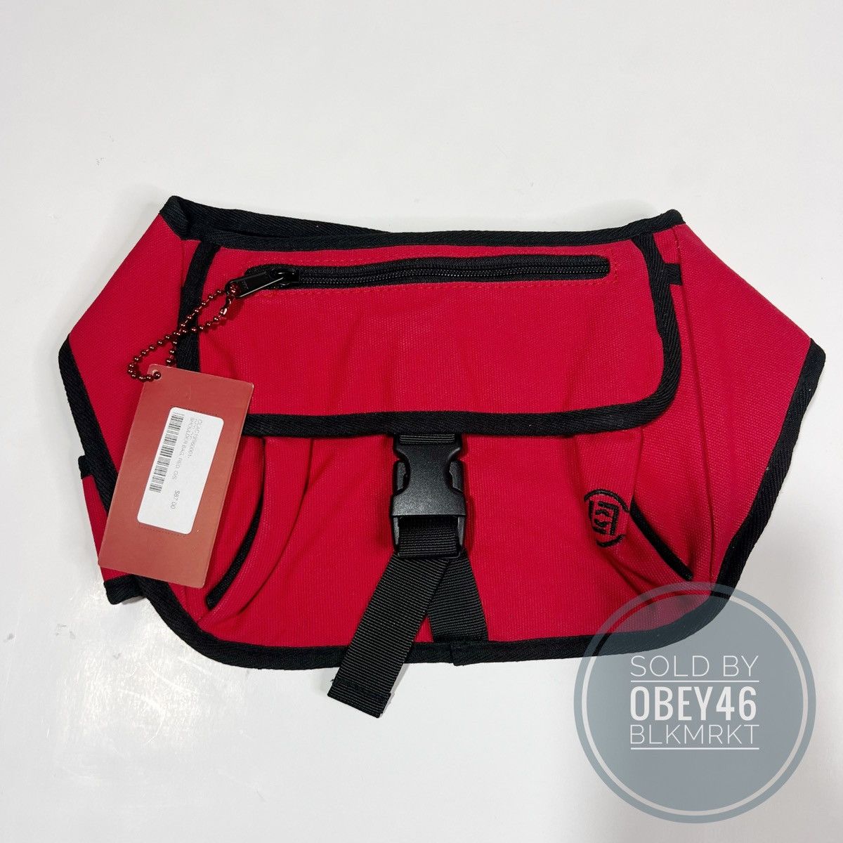 CLOT CLOT APPAREL RED SHOULDER BAG SLING Size ONE SIZE - 1 Thumbnail