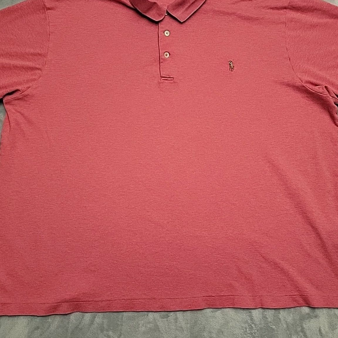 Polo Ralph Lauren Polo Ralph Lauren Shirt Mens 3XB XXXL Big Red Heather 100% Cotton Pony Golf Size US XXL / EU 58 / 5 - 2 Thumbnail