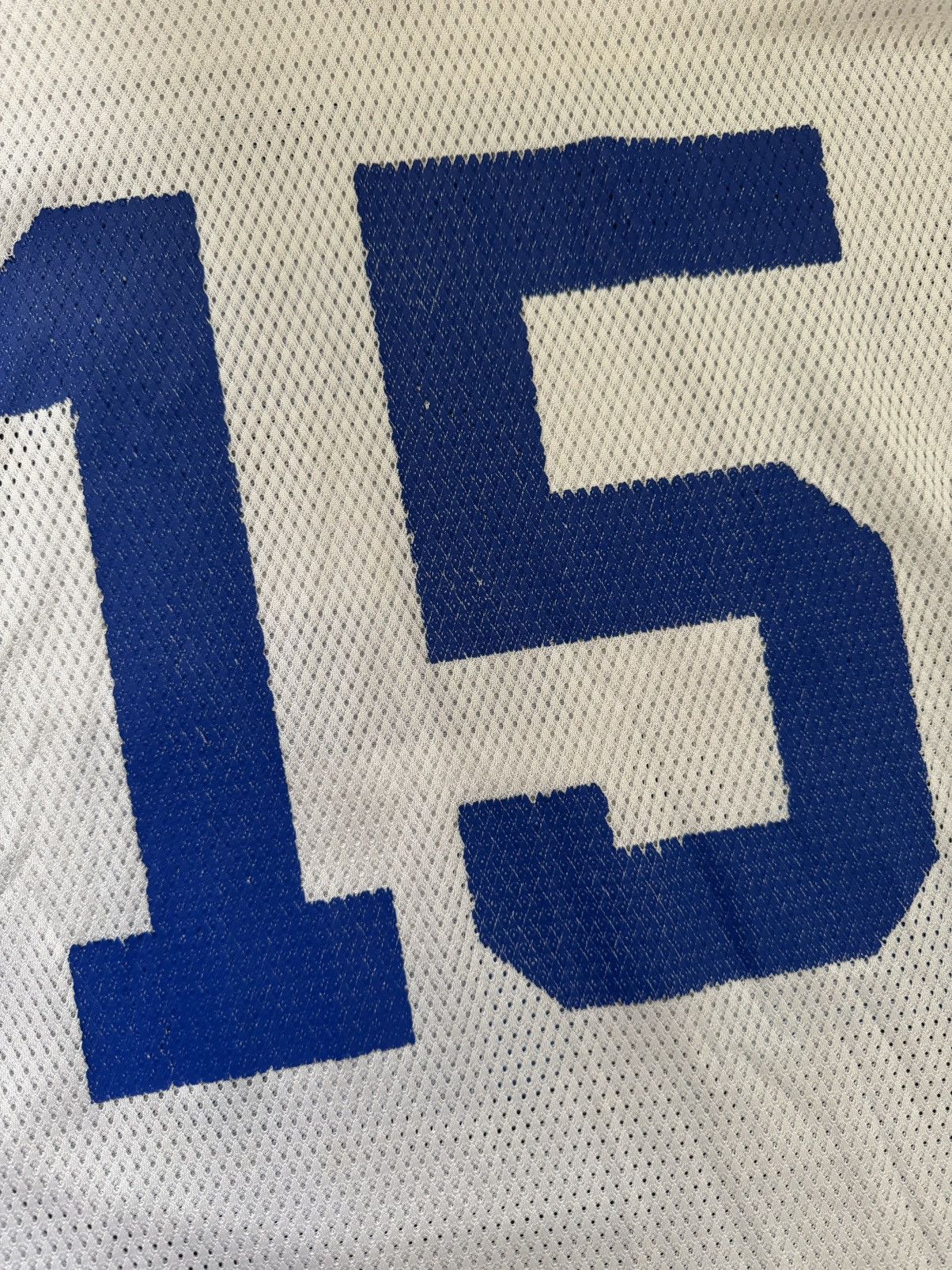 NFL Vintage Reebok NFL Football #15 Jersey White Size US XXL / EU 58 / 5 - 2 Thumbnail