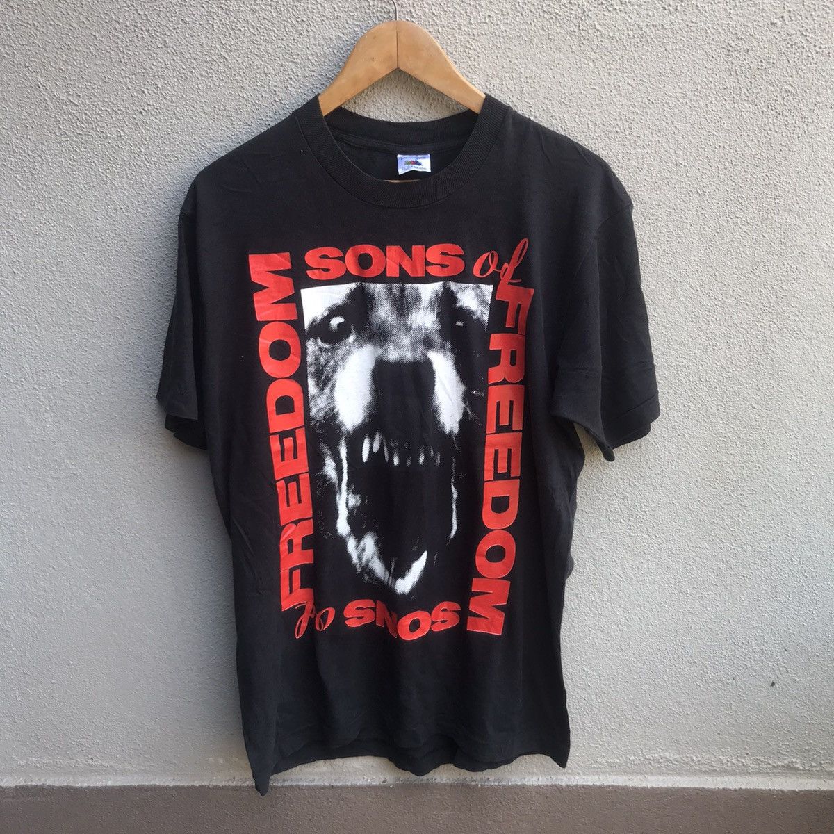 Band Tees Vintage rare 90s SONS OF FREEDOM band tee Size US L / EU 52-54 / 3 - 1 Thumbnail