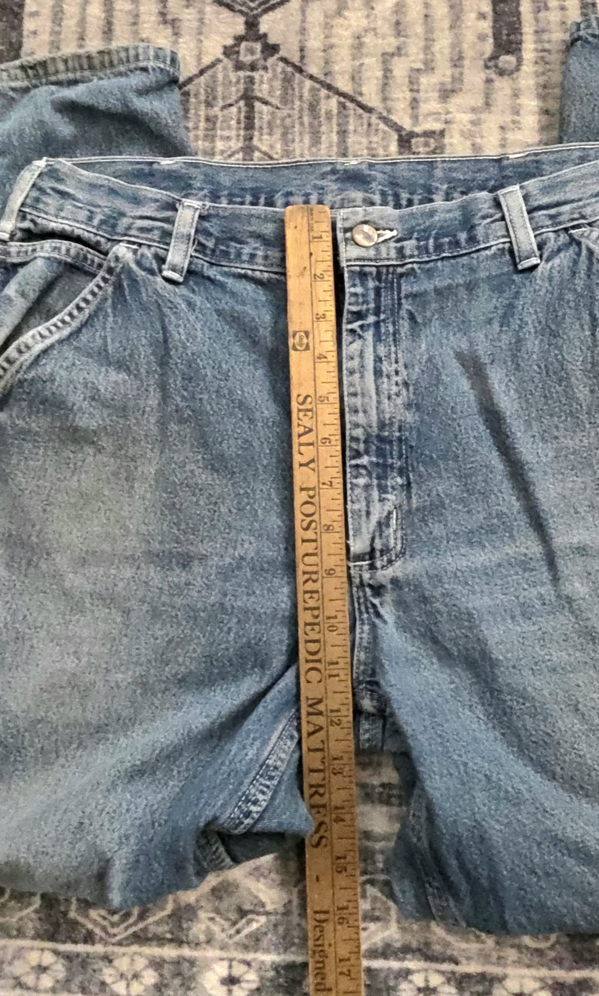 Carhartt Carhartt vintage Carpenter Original Dungaree Fit SZ 34-45? Size US 34 / EU 50 - 8 Thumbnail