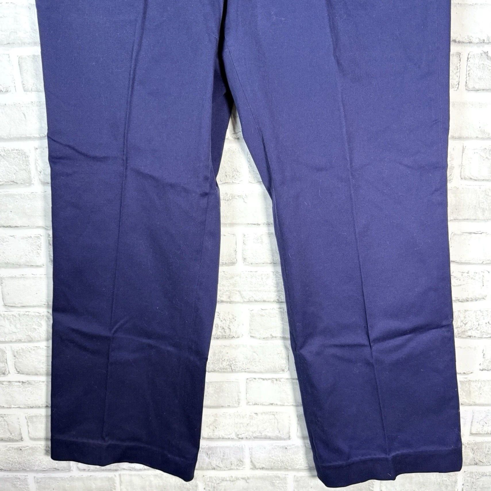 Izod VINTAGE Izod Lacoste Dress Pants Men Size 38x32 Blue Formal Classic Size US 38 / EU 54 - 3 Thumbnail