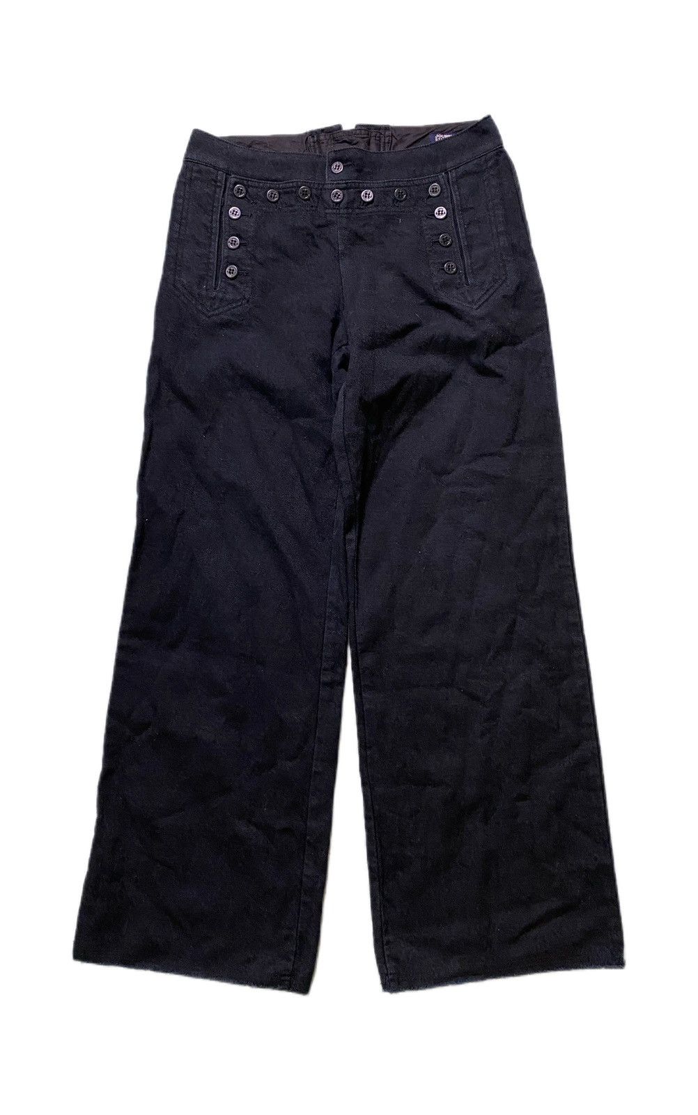 Journal Standard Navy Wool Sailor Pants