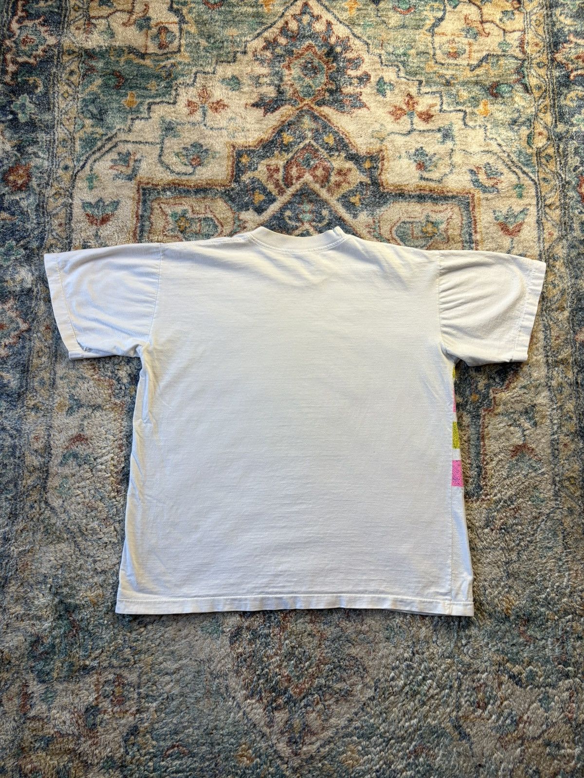 Vintage Vintage Summer Beach Club Flowers T-shirt Large Size US L / EU 52-54 / 3 - 2 Thumbnail